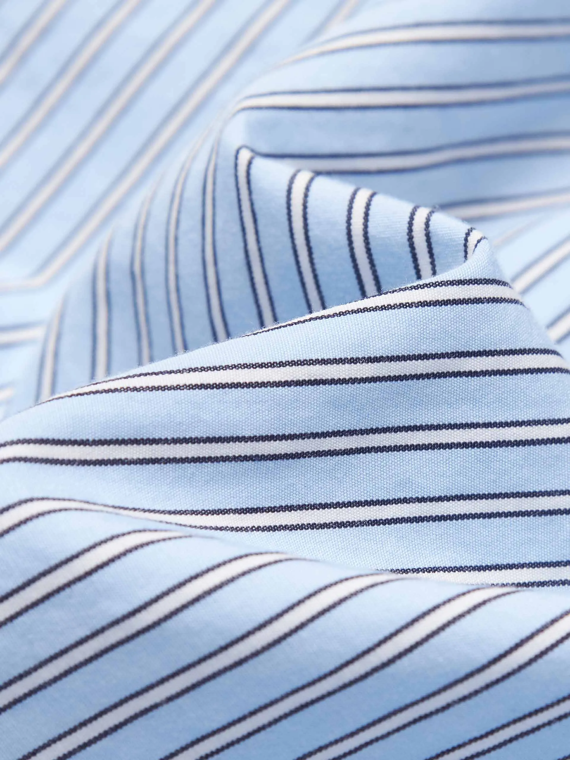 Pinstriped Cotton Shirt sold by Mo&Co product image thumbnail 4