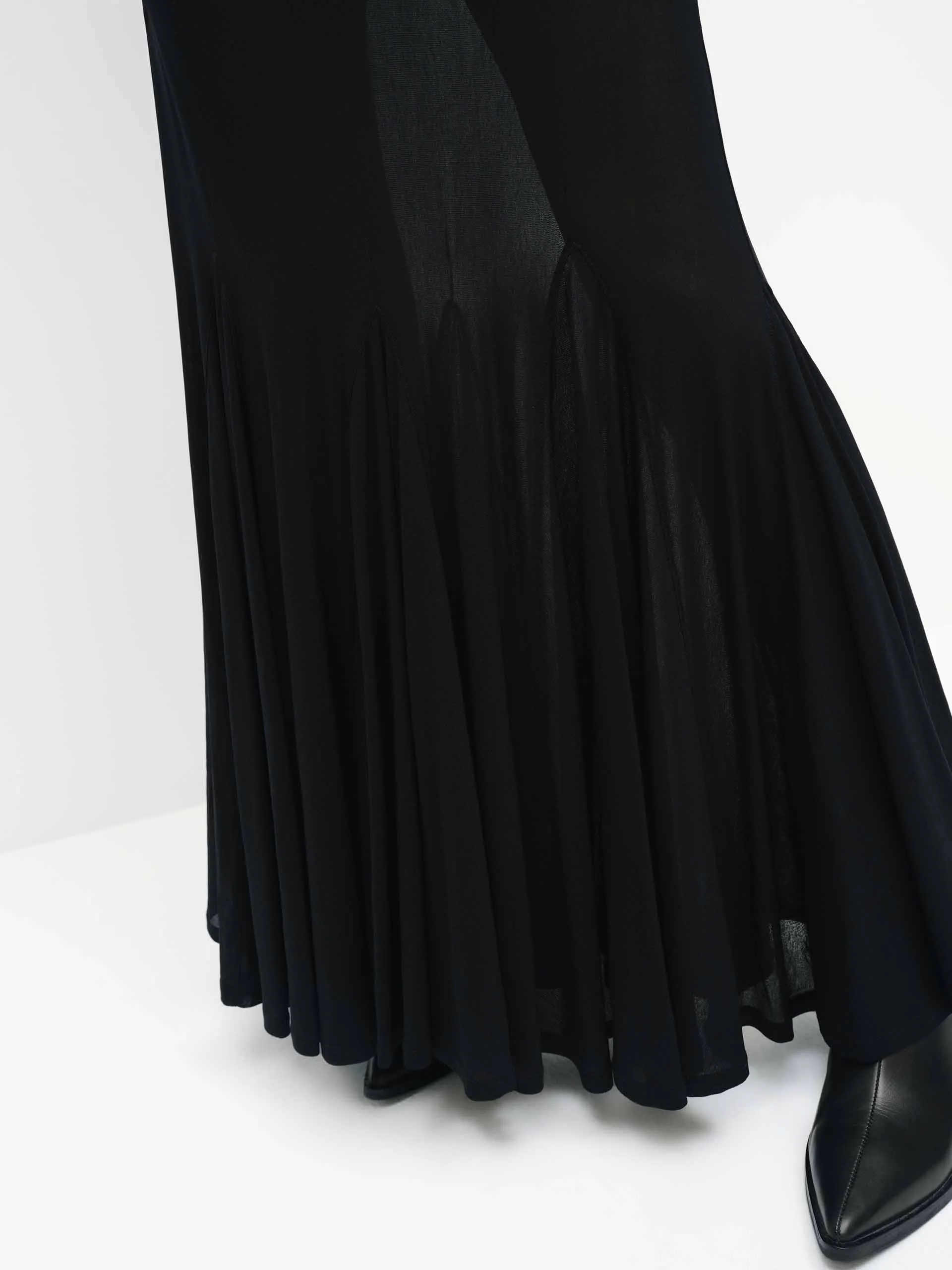 Mermaid Hem Maxi Skirt sold by Mo&Co product image thumbnail 5