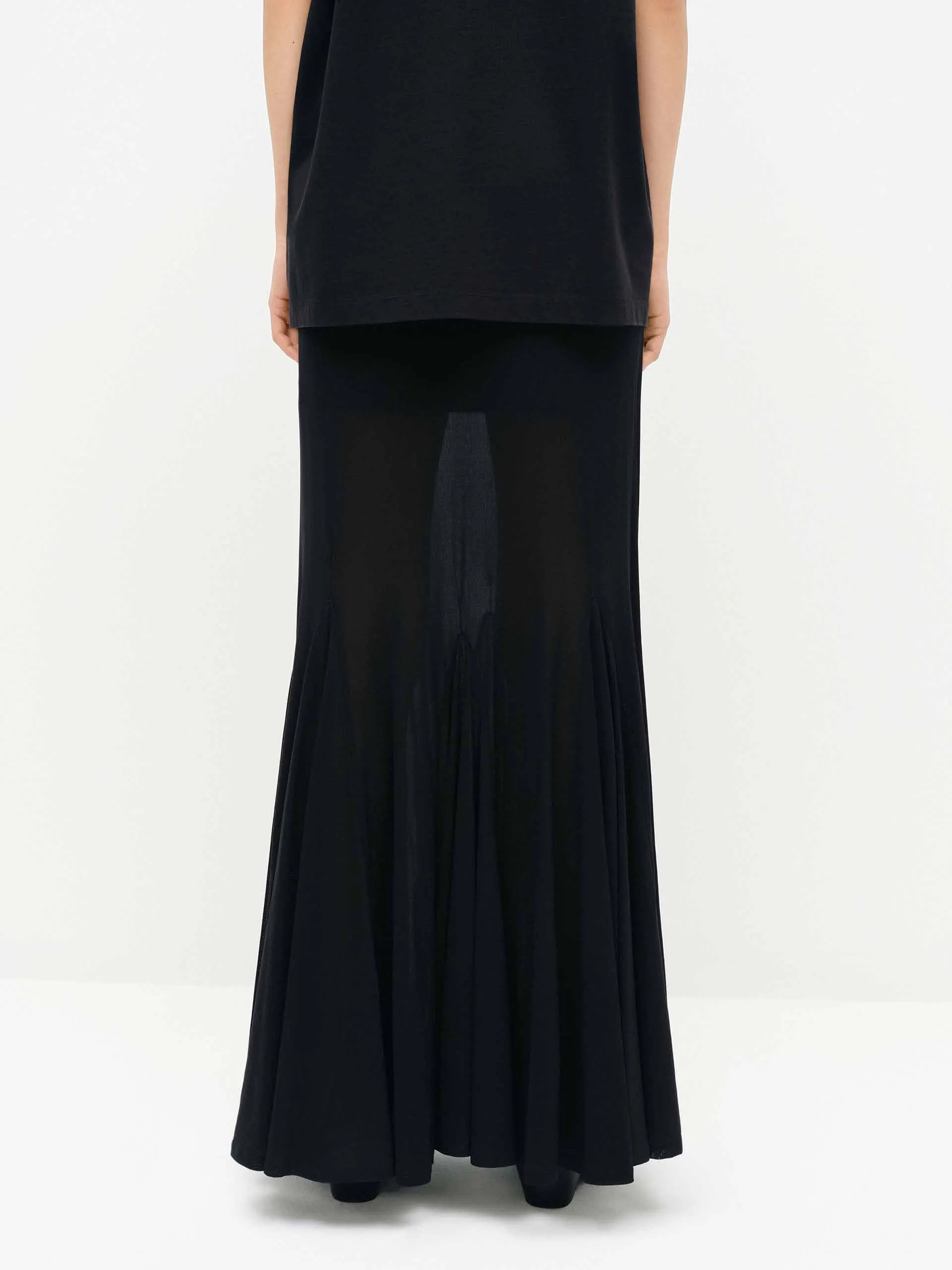 Mermaid Hem Maxi Skirt sold by Mo&Co product image thumbnail 4