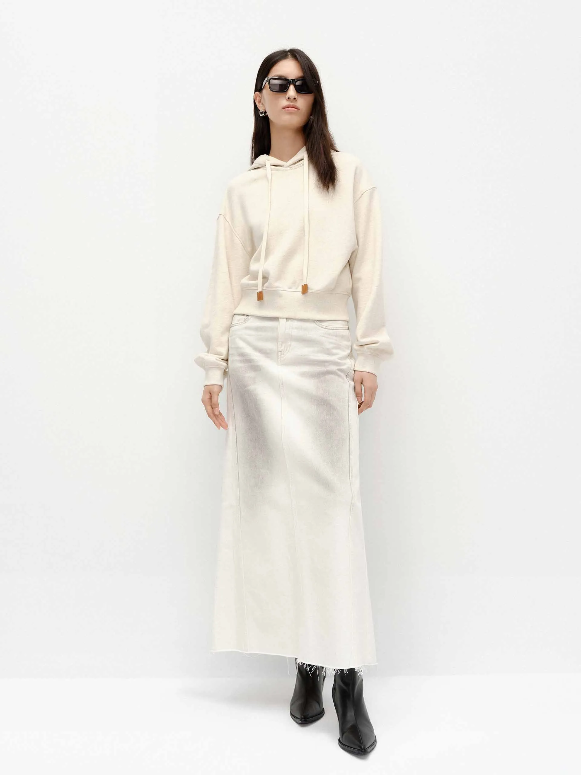 Cotton Hemp Hood Sweatshirt sold by Mo&Co product image thumbnail 2