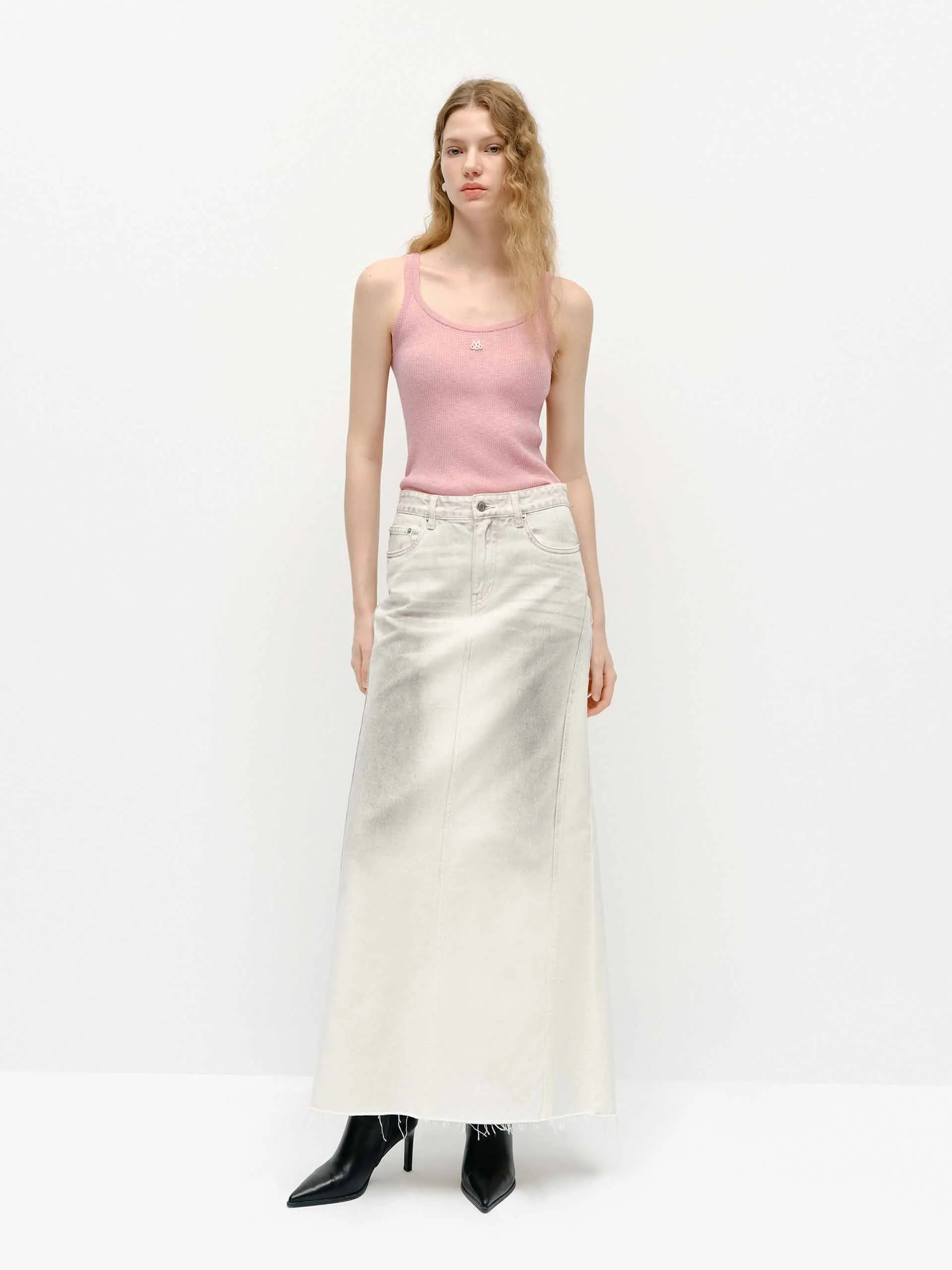 Wool Blend Knit Tank sold by Mo&Co product image thumbnail 2