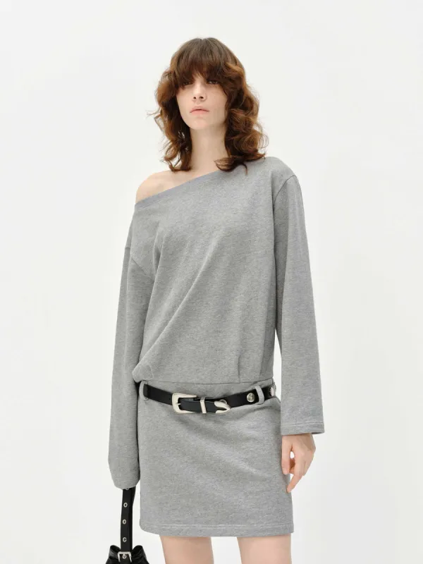 Off Shoulder Cotton Dress sold by Mo&Co