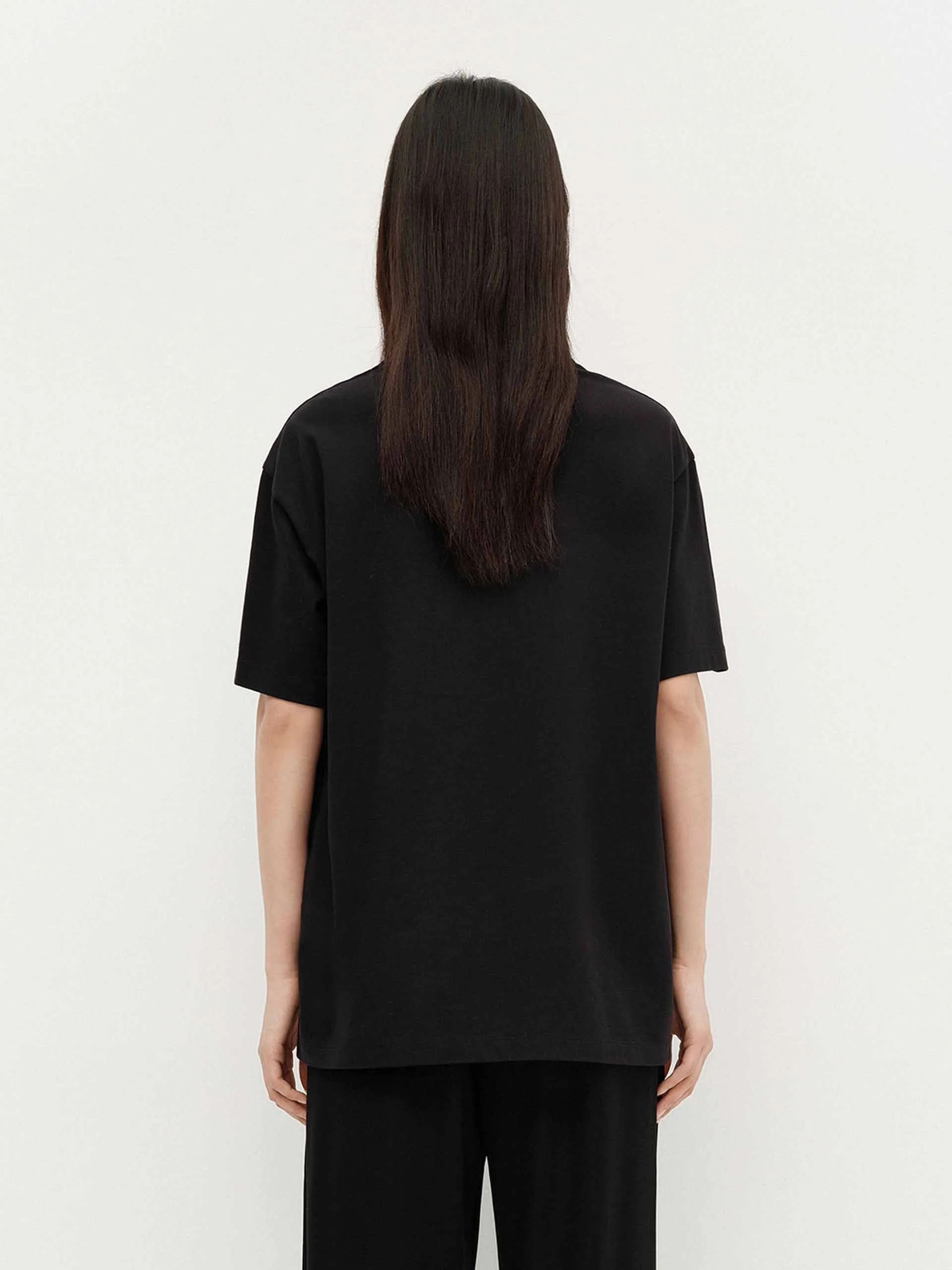 Front Bear Print Cotton T-shirt sold by Mo&Co product image thumbnail 3