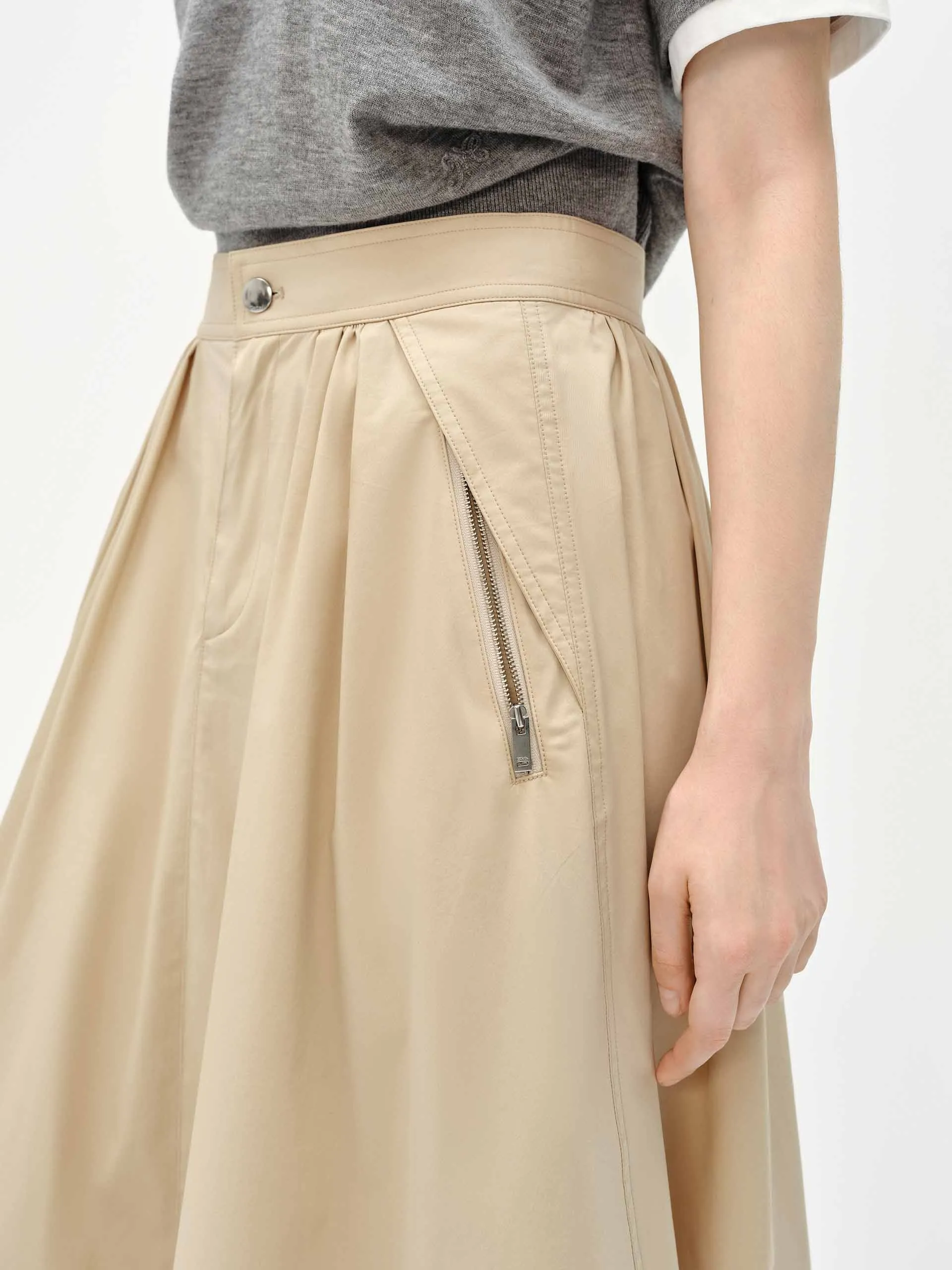 Classic A-line Midi Skirt sold by Mo&Co product image thumbnail 5