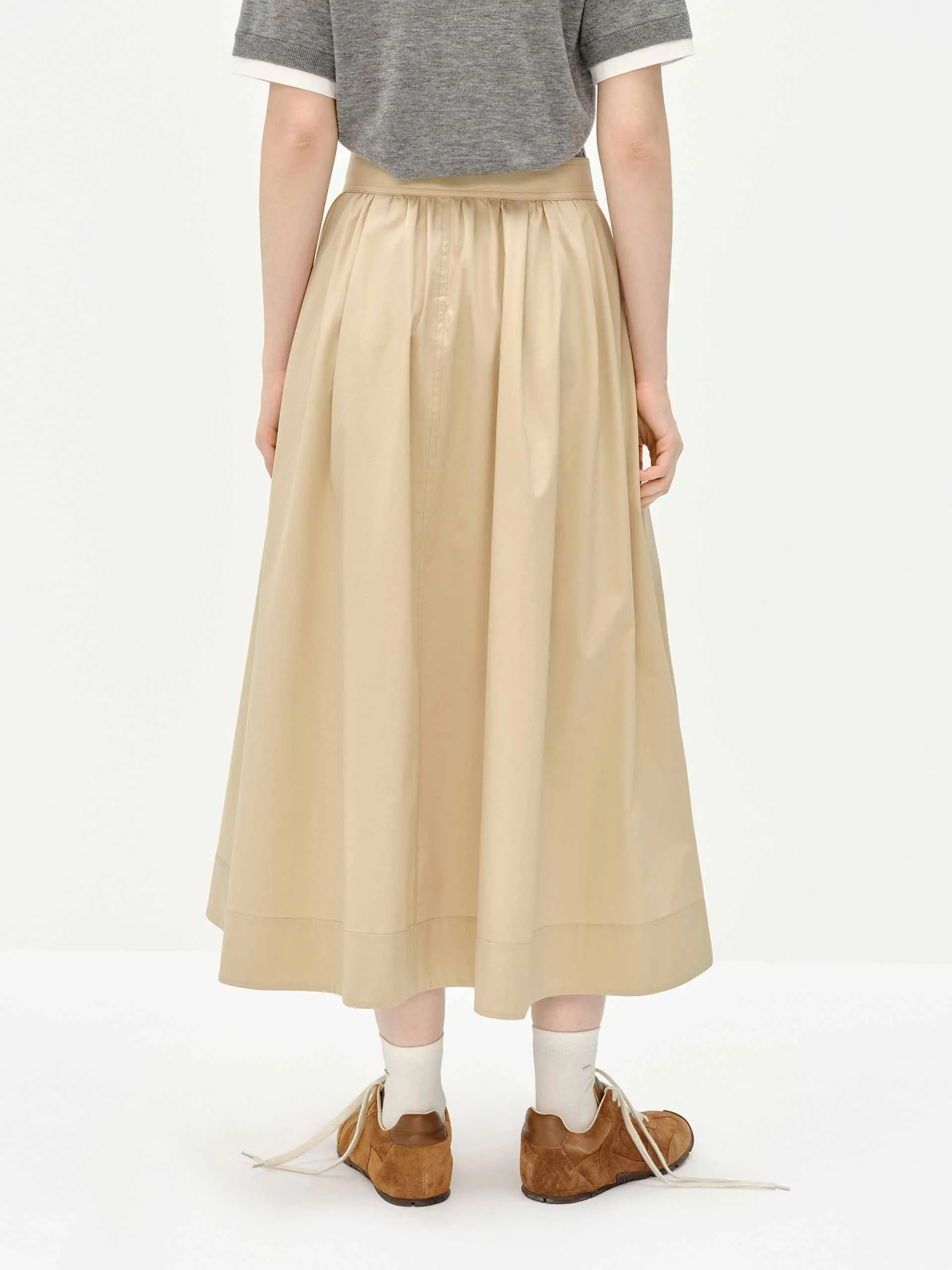 Classic A-line Midi Skirt sold by Mo&Co product image thumbnail 4
