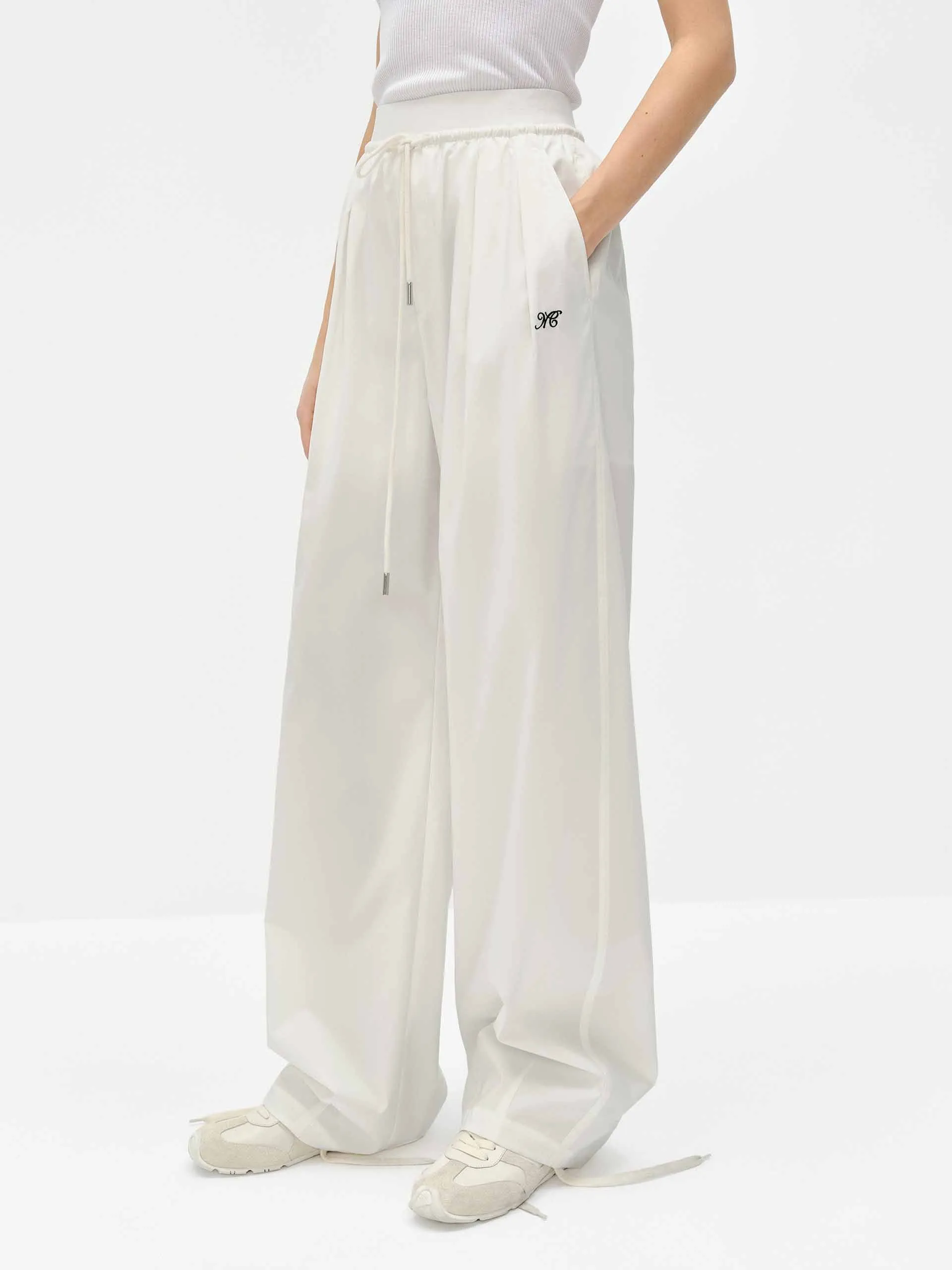 Drawstring Logo Pants sold by Mo&Co product image thumbnail 3