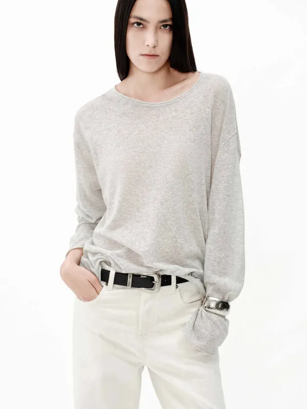 Lightweight Loose Sweater sold by Mo&Co