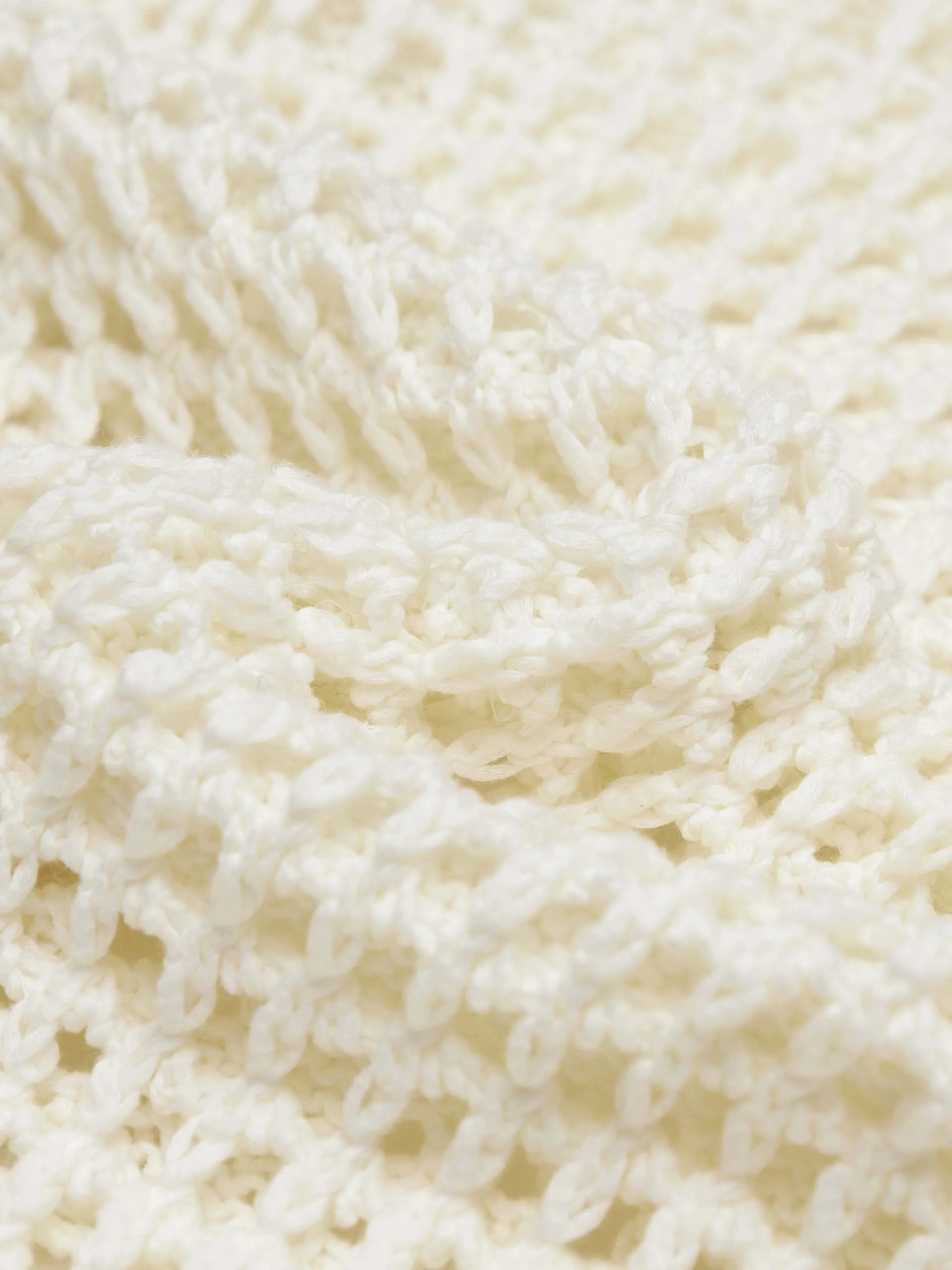 Crochet Cotton Sweater sold by Mo&Co product image thumbnail 4