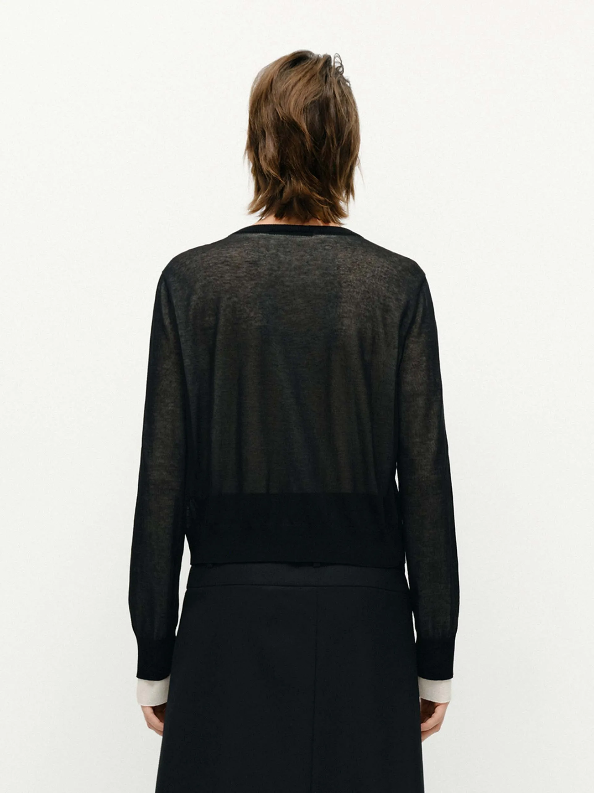 Round Neck Cardigan Set sold by Mo&Co product image thumbnail 3