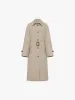Long Belted Trench Coat sold by Mo&Co
