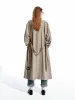 Long Belted Trench Coat sold by Mo&Co