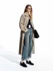 Long Belted Trench Coat sold by Mo&Co