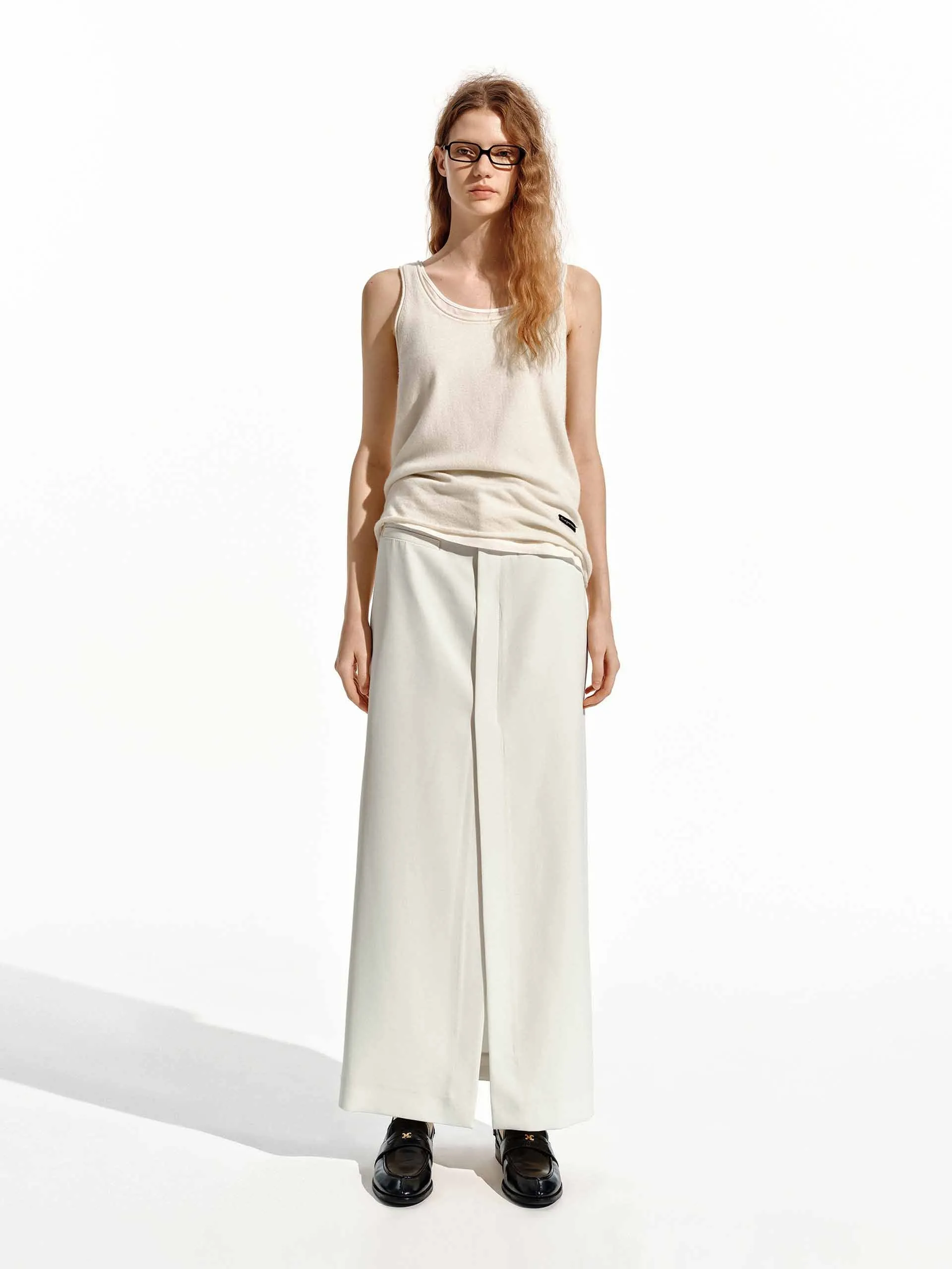 Layered Detail Wool Tank sold by Mo&Co product image thumbnail 5