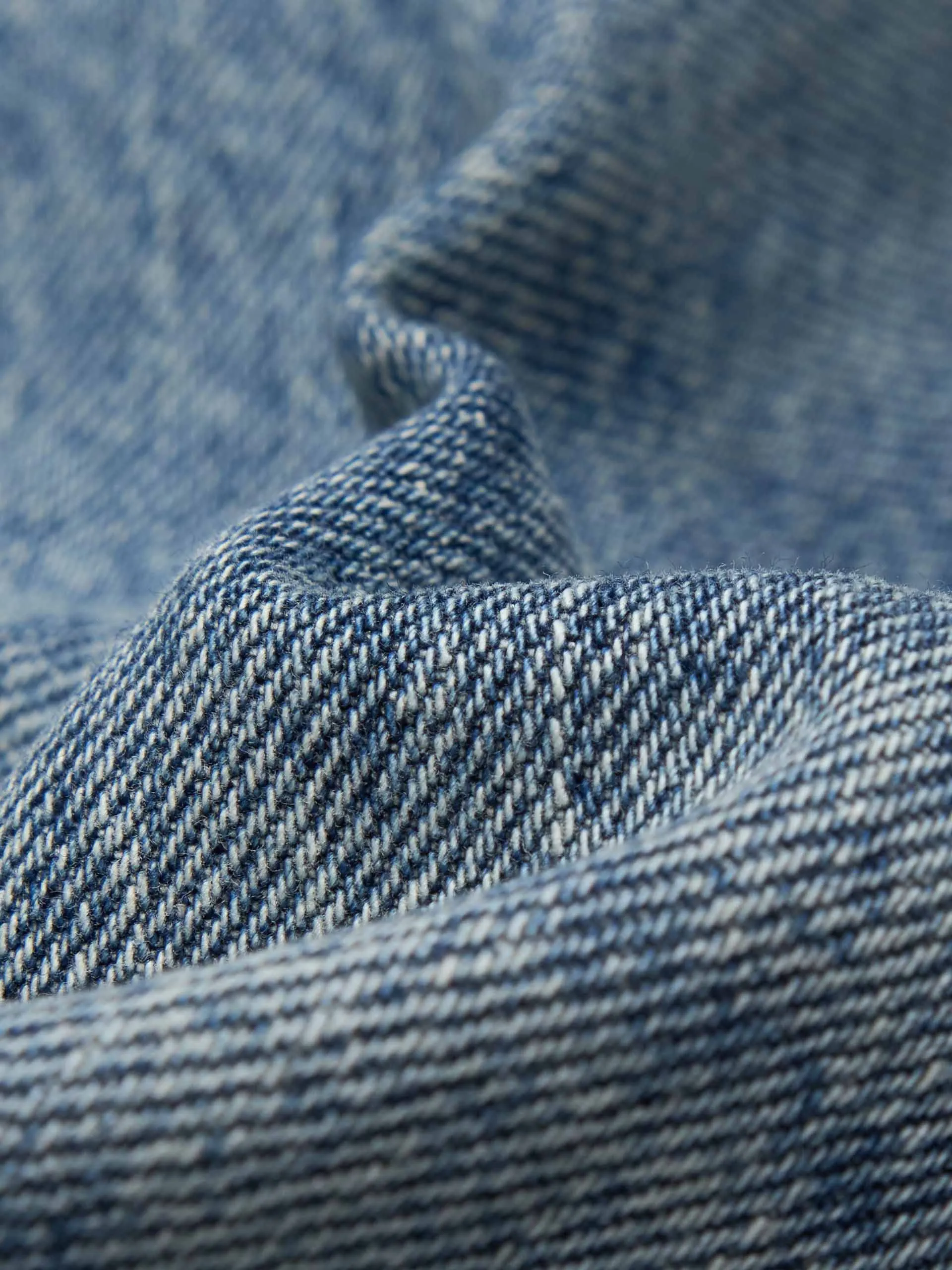 Wide Leg Blue Denim Jeans sold by Mo&Co product image thumbnail 4