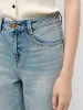 Straight Pure Cotton Jeans sold by Mo&Co