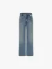 Letter Pocket Straight Jeans sold by Mo&Co