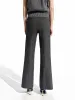 Wool Blend Pinstriped Pants sold by Mo&Co