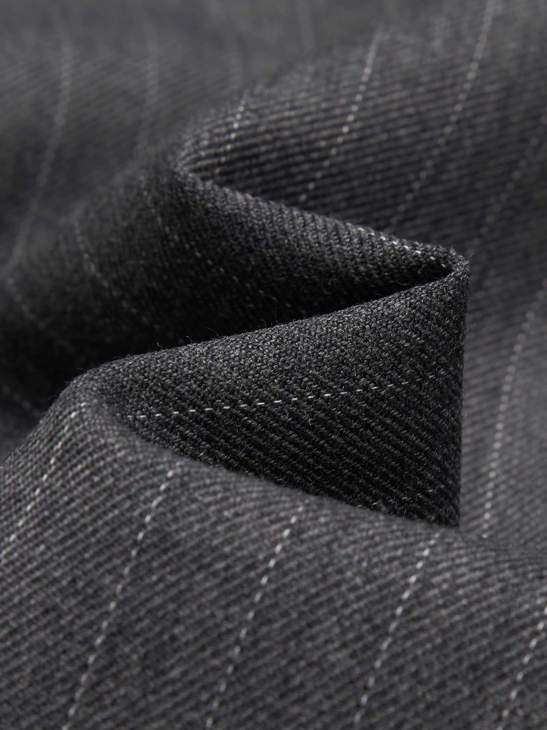 Wool Blend Pinstriped Pants sold by Mo&Co product image thumbnail 4