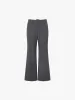Wool Blend Pinstriped Pants sold by Mo&Co