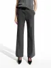 Wool Blend Pinstriped Pants sold by Mo&Co