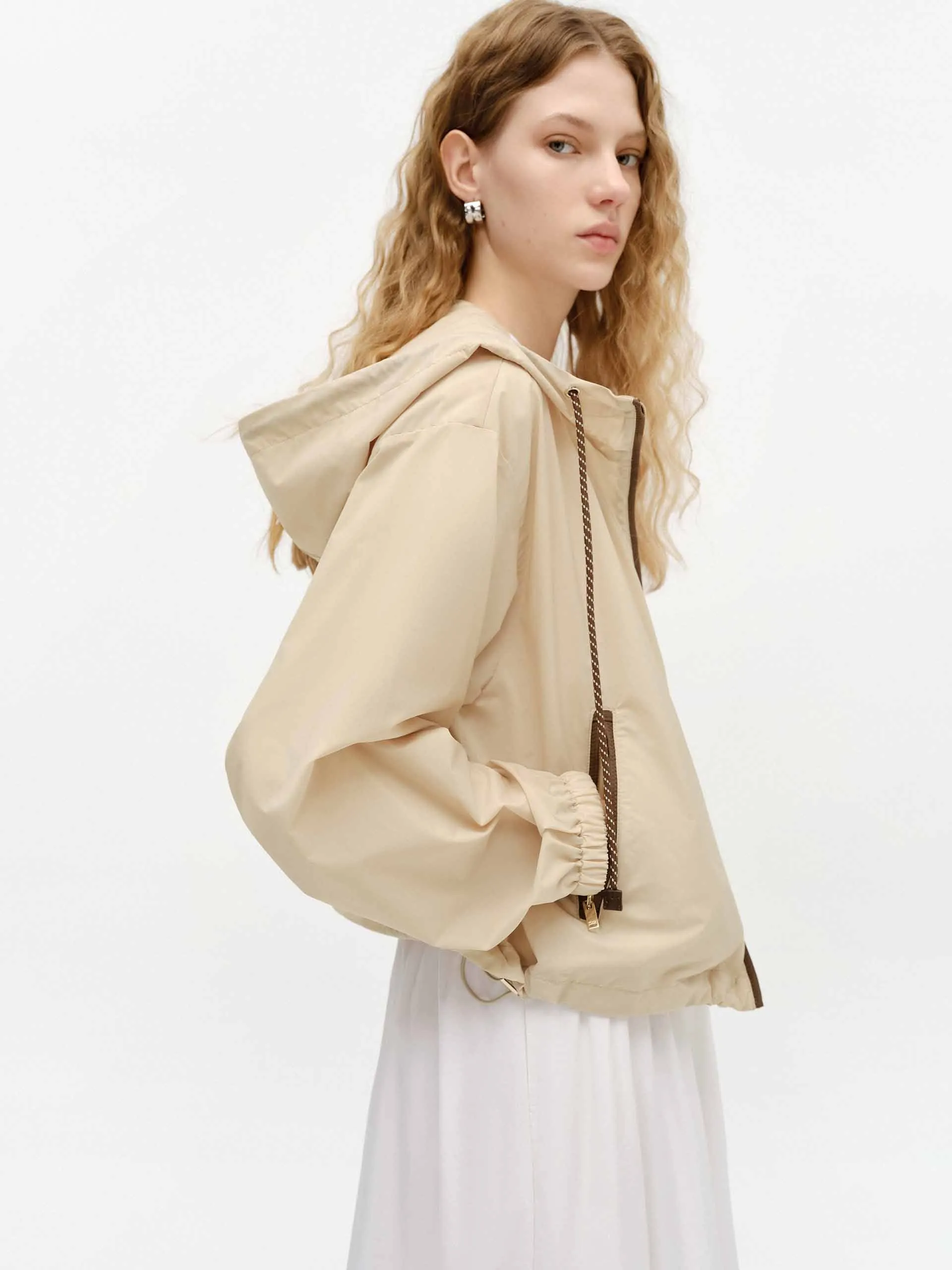 Hooded Detail Parka Jacket sold by Mo&Co product image thumbnail 2