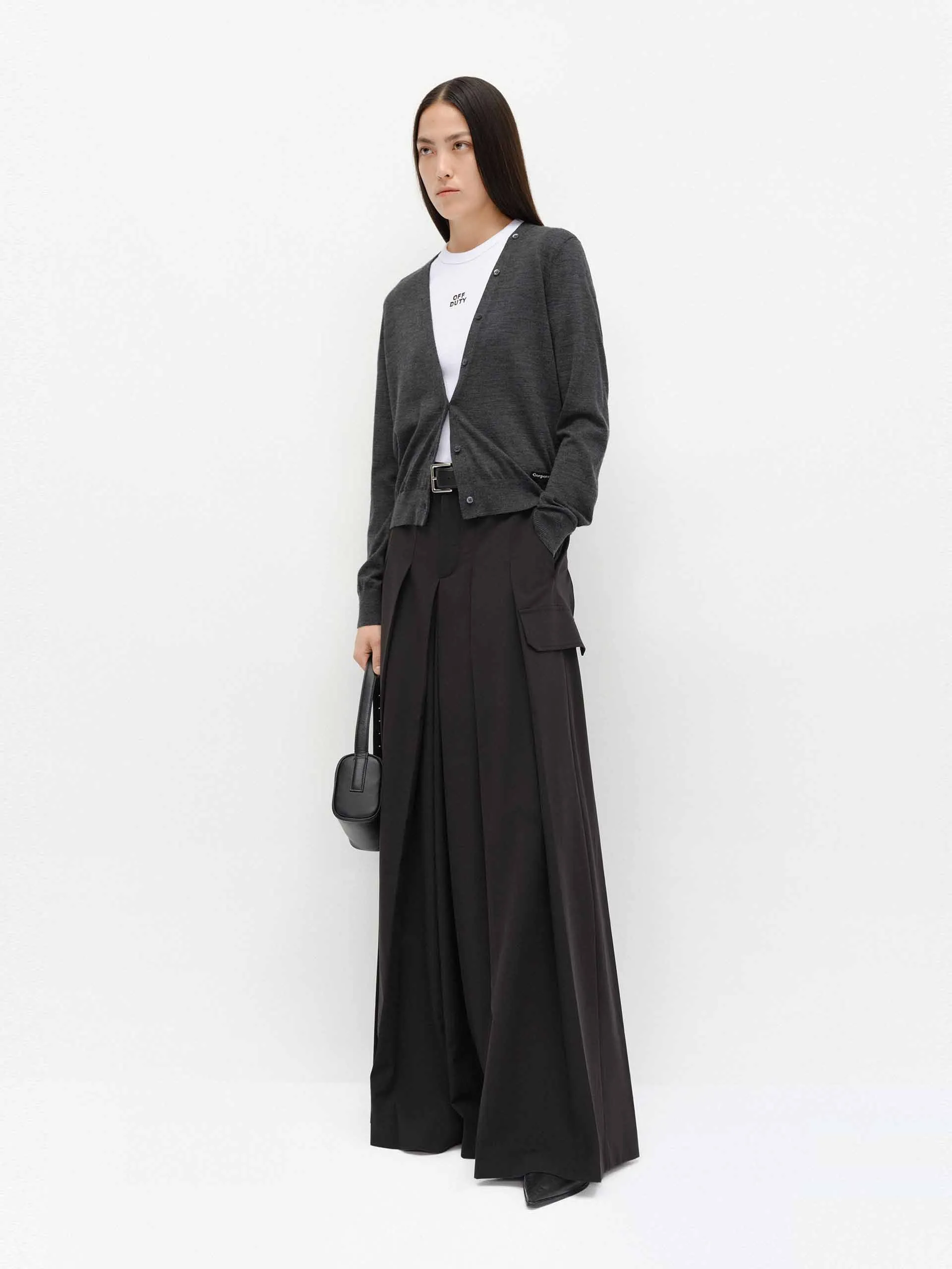 Wide Leg Pleated Pants sold by Mo&Co product image thumbnail 2
