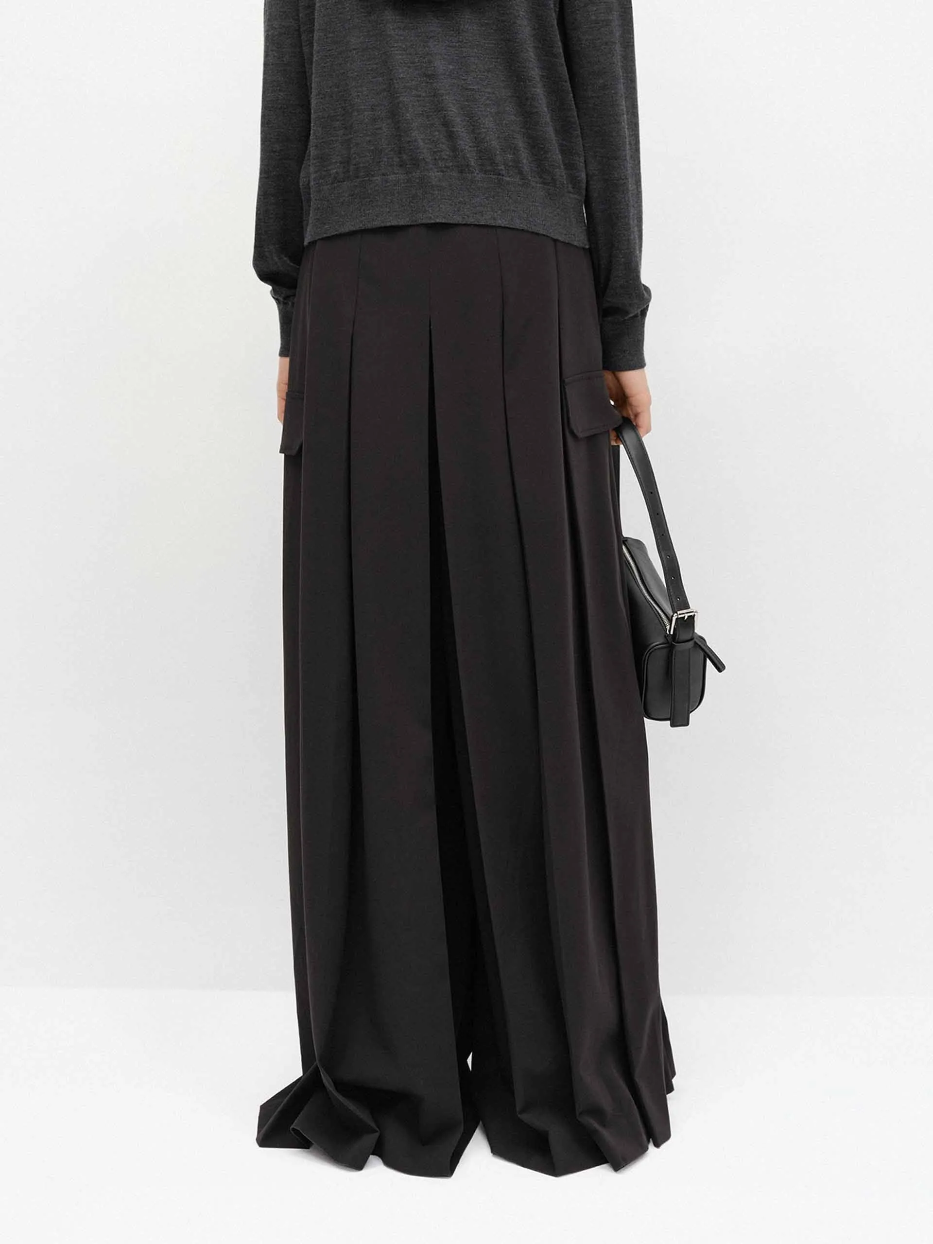 Wide Leg Pleated Pants sold by Mo&Co product image thumbnail 3