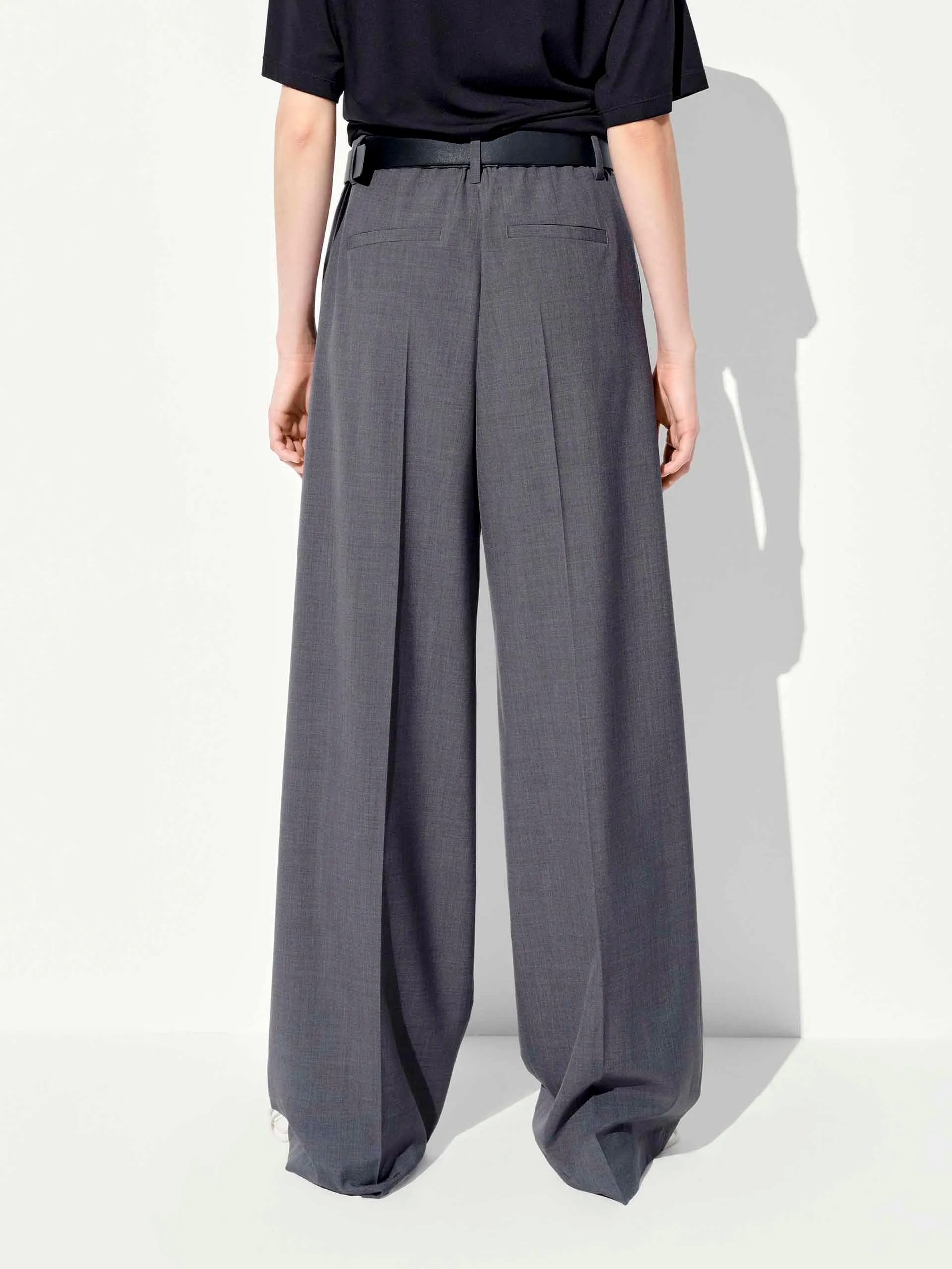 Wide-Leg Tailored Trousers sold by Mo&Co product image thumbnail 3
