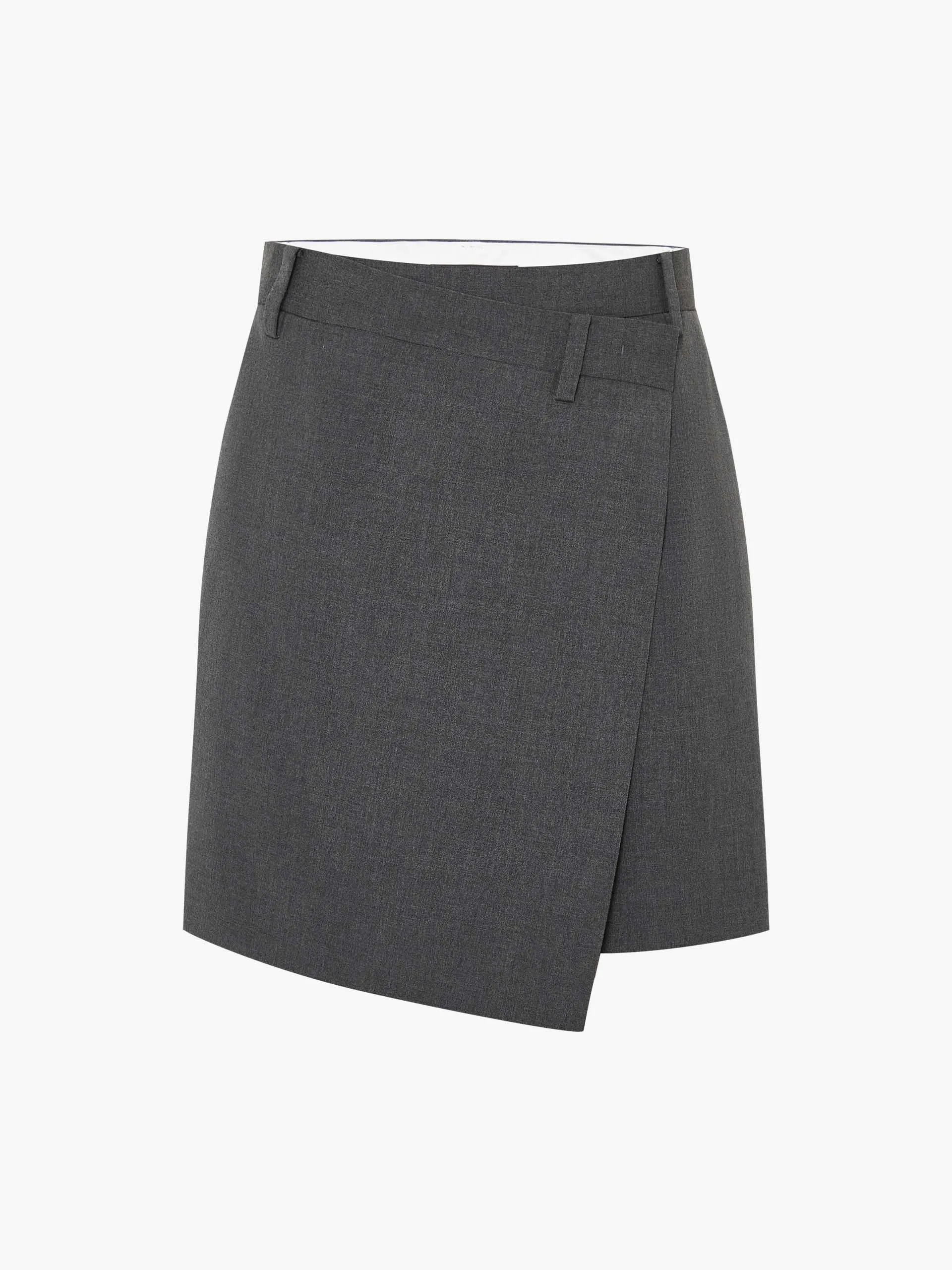 Wrap Detail Mini Skirt sold by Mo&Co product image thumbnail 5