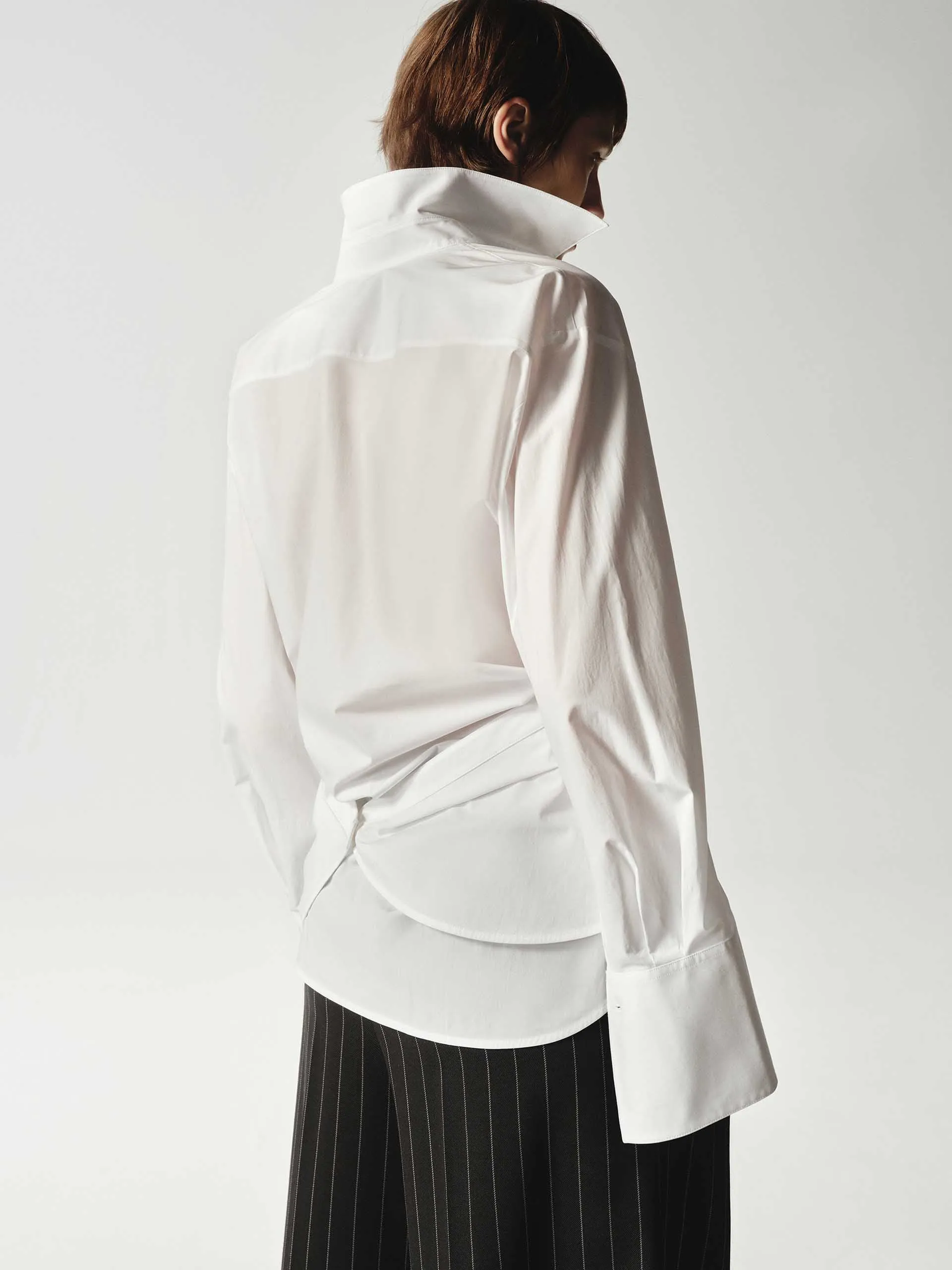 V-neck Cross Front Shirt sold by Mo&Co product image thumbnail 5