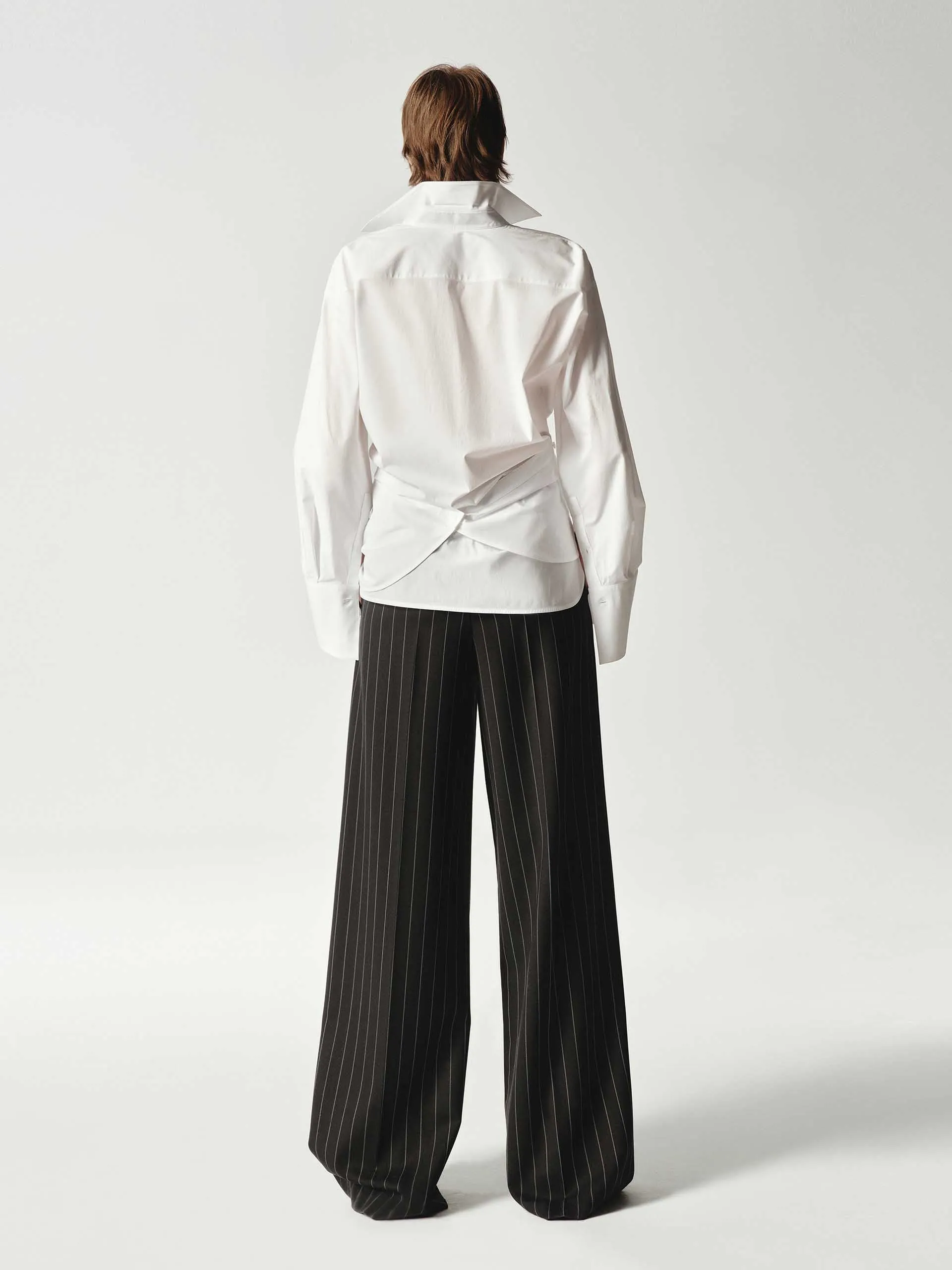 V-neck Cross Front Shirt sold by Mo&Co product image thumbnail 3