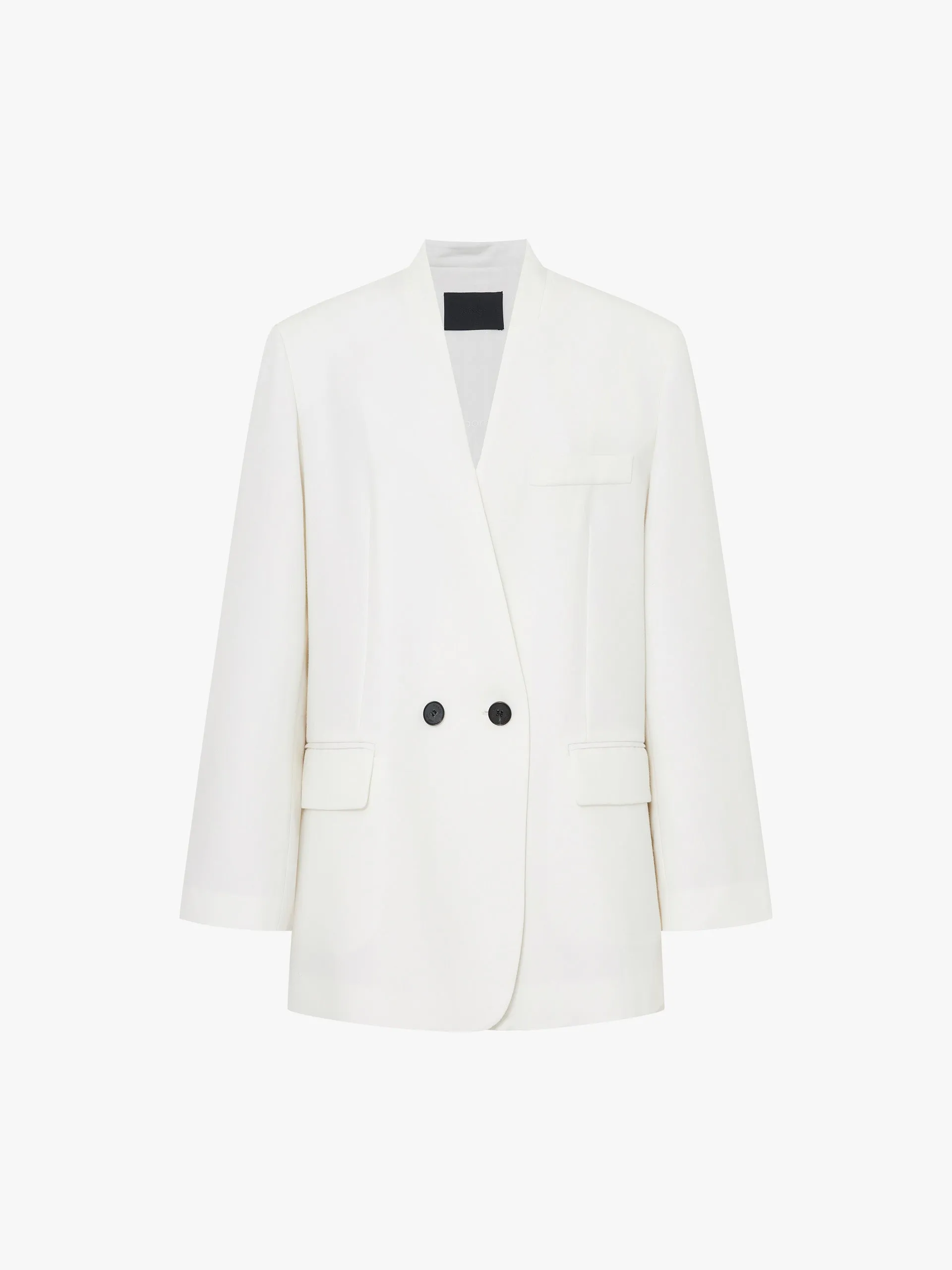 Structured Collarless Blazer sold by Mo&Co product image thumbnail 5