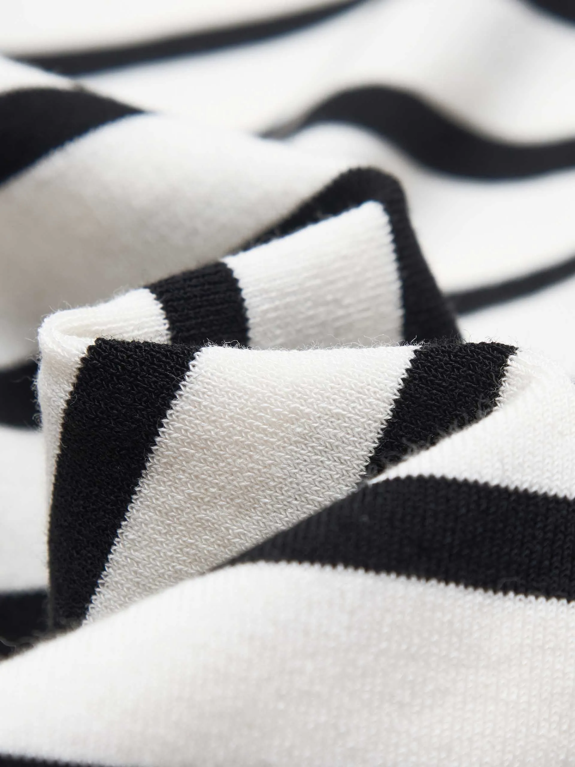 Round Neck Striped Cardigan sold by Mo&Co product image thumbnail 4