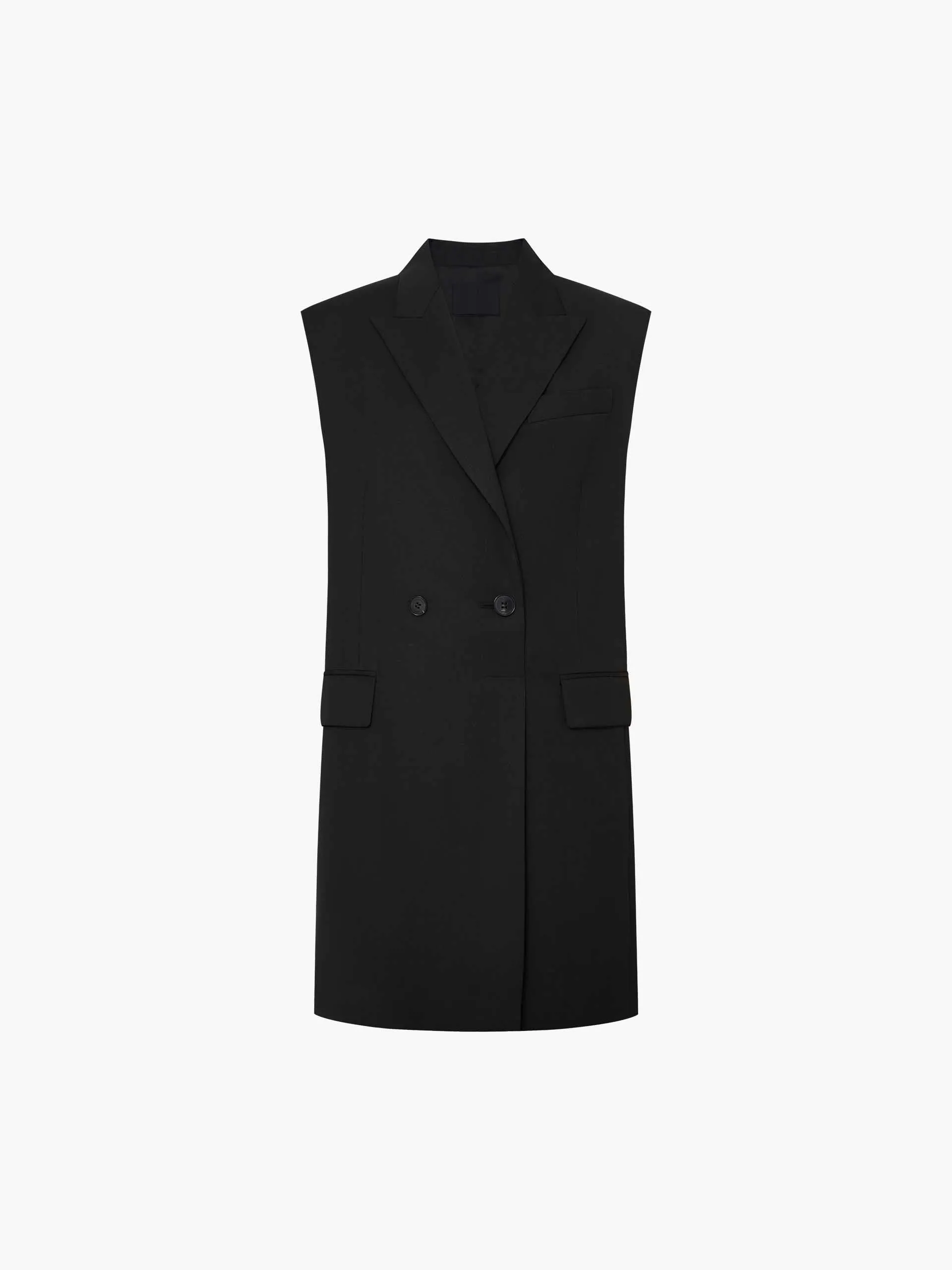 Wool Blend Tailored Dress sold by Mo&Co product image thumbnail 5