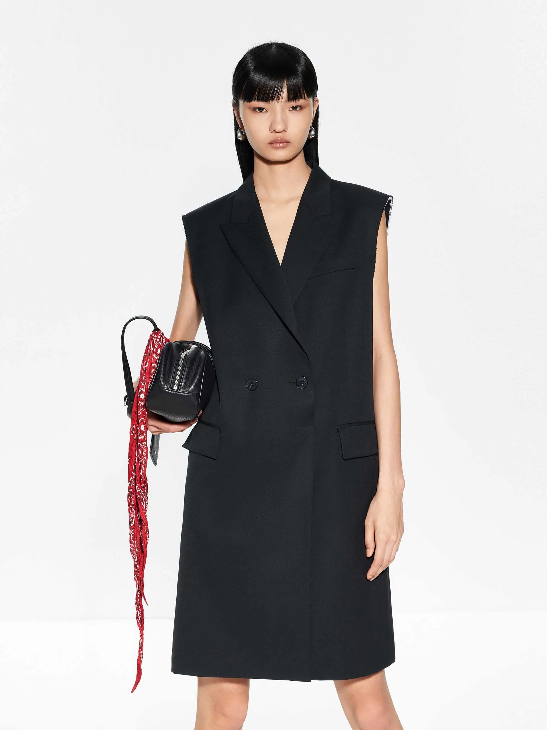 Wool Blend Tailored Dress sold by Mo&Co