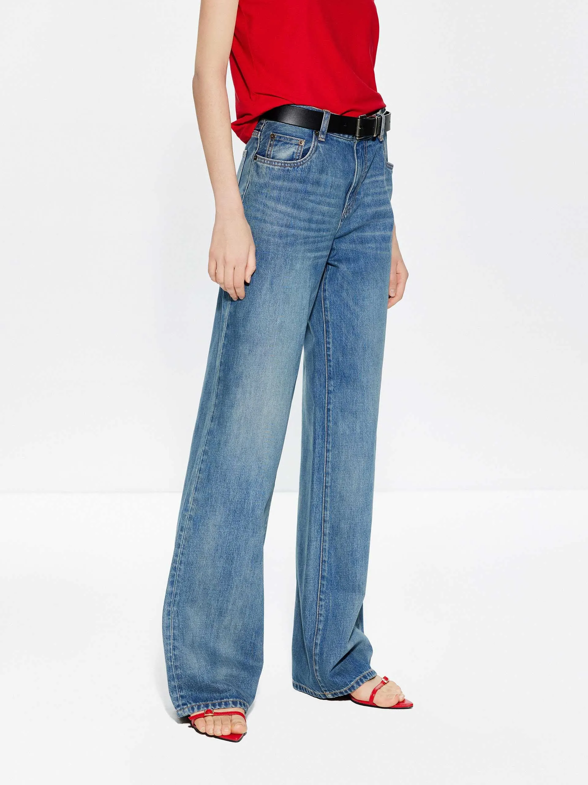 Comfy Cotton Straight Jeans sold by Mo&Co product image thumbnail 3