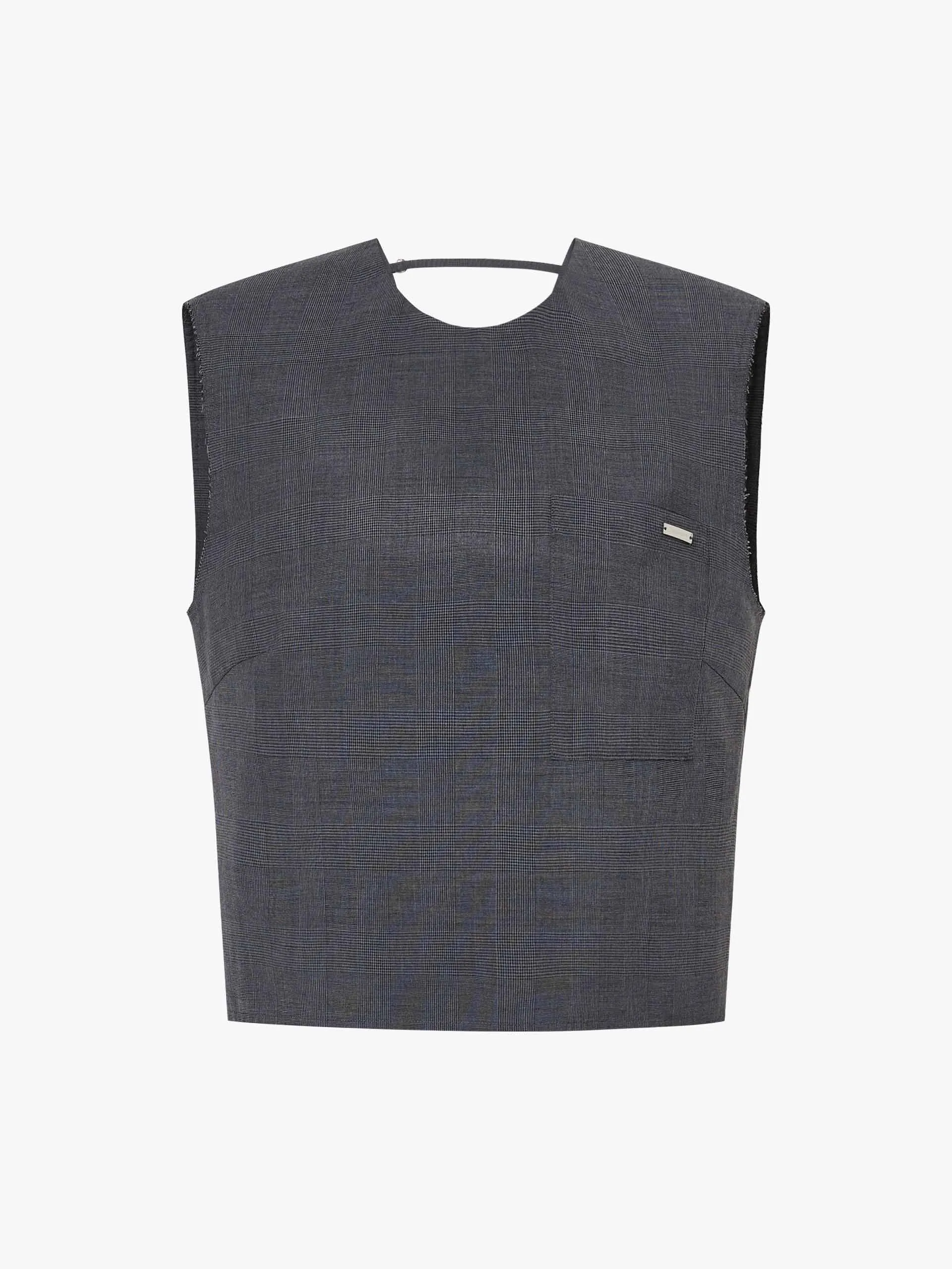 Round Neck Sleeveless Blouse sold by Mo&Co product image thumbnail 5