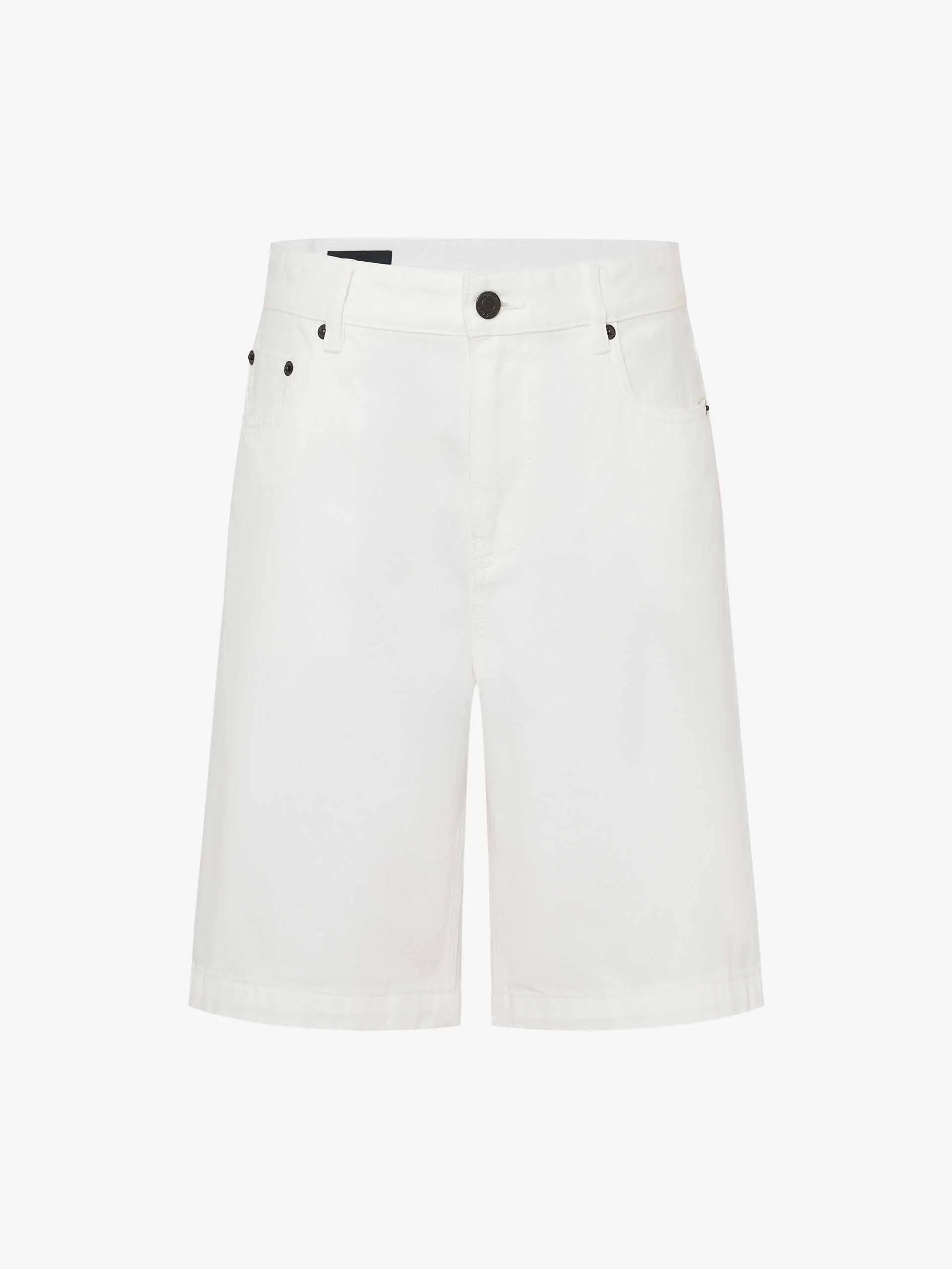 Cotton Straight Loose Shorts sold by Mo&Co product image thumbnail 5