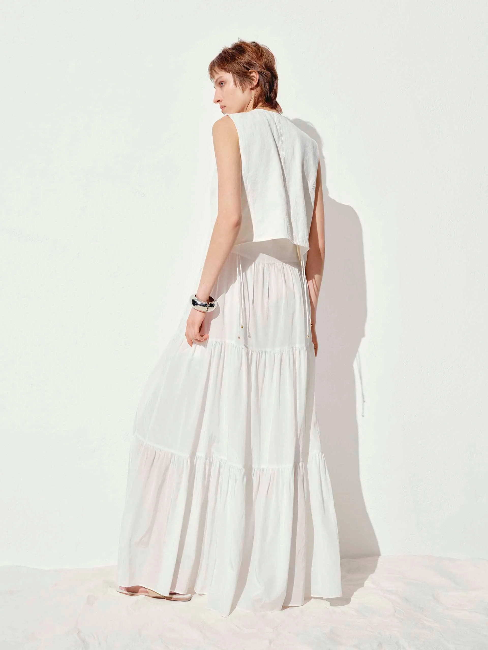 Spaghetti Straps Maxi Dress sold by Mo&Co product image thumbnail 4