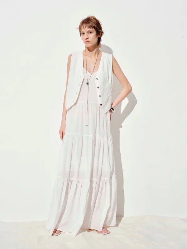Spaghetti Straps Maxi Dress sold by Mo&Co