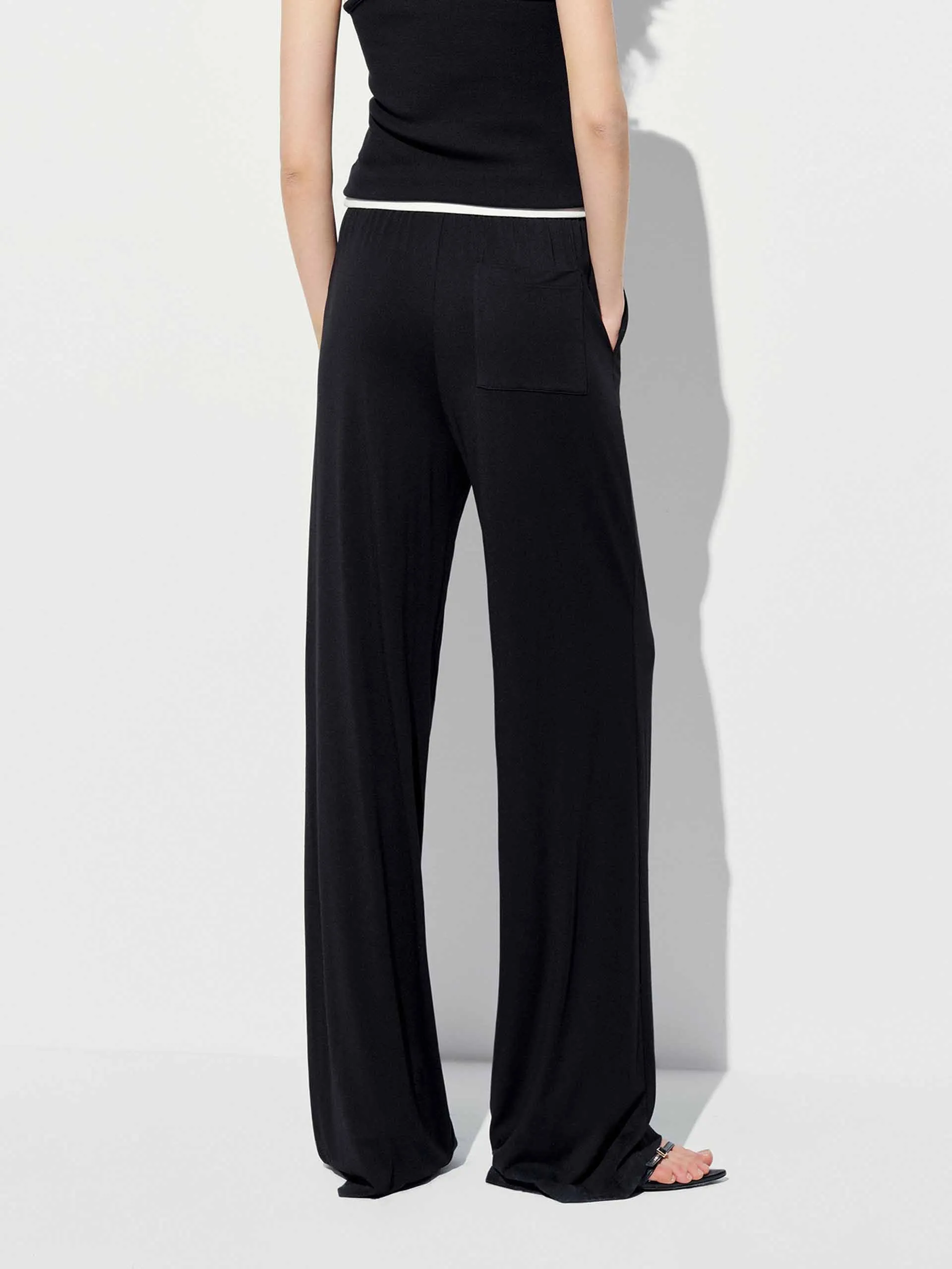 Side Pockets Drawstring Trousers sold by Mo&Co product image thumbnail 4