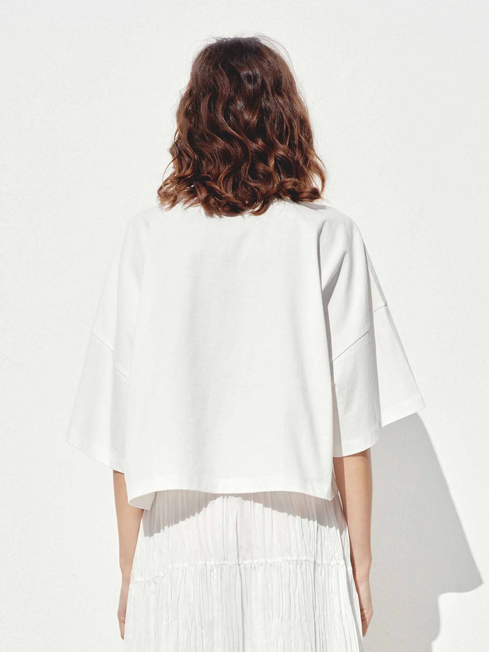 Cotton Printed Short T-shirt sold by Mo&Co product image thumbnail 4