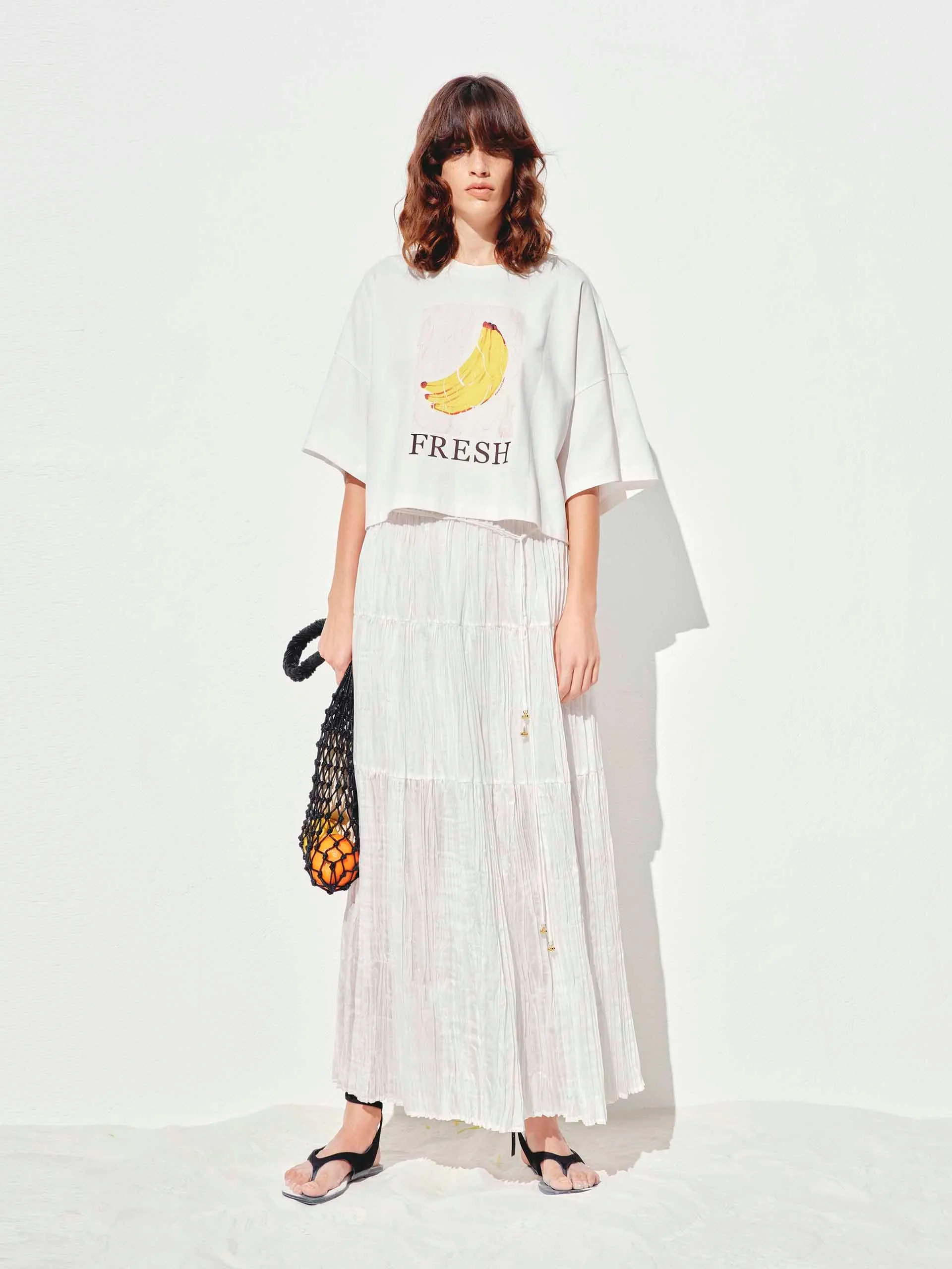 Cotton Printed Short T-shirt sold by Mo&Co product image thumbnail 2