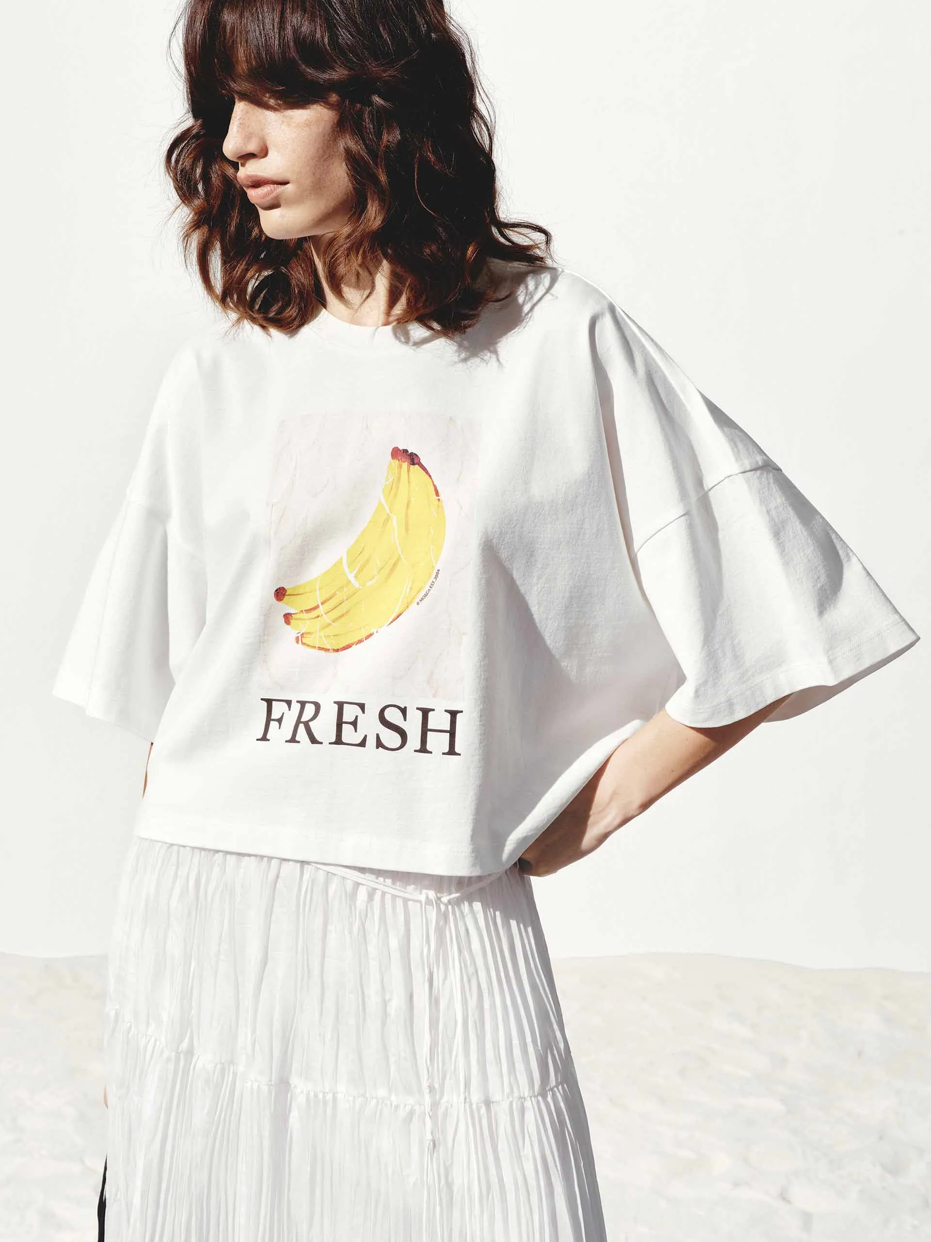 Cotton Printed Short T-shirt sold by Mo&Co product image thumbnail 5