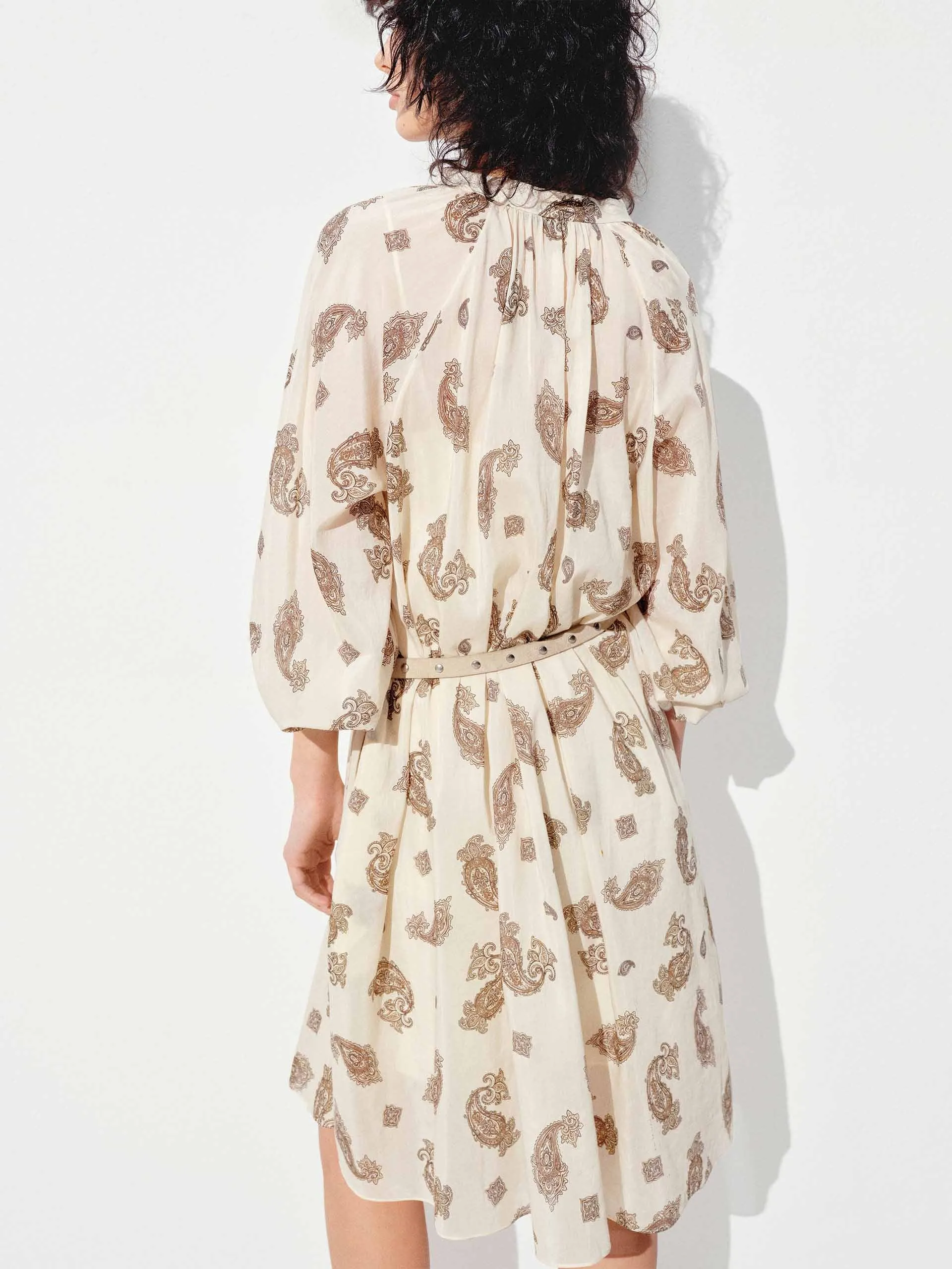 V-neck Loose Flowy Dress sold by Mo&Co product image thumbnail 4