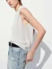 Round Neck Sleeveless Top sold by Mo&Co