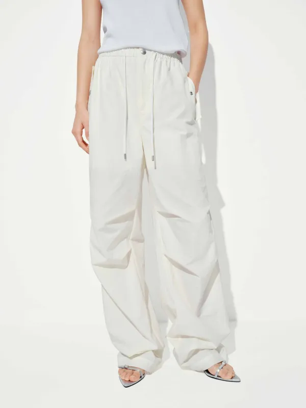 Pleated Drawstring Trousers sold by Mo&Co
