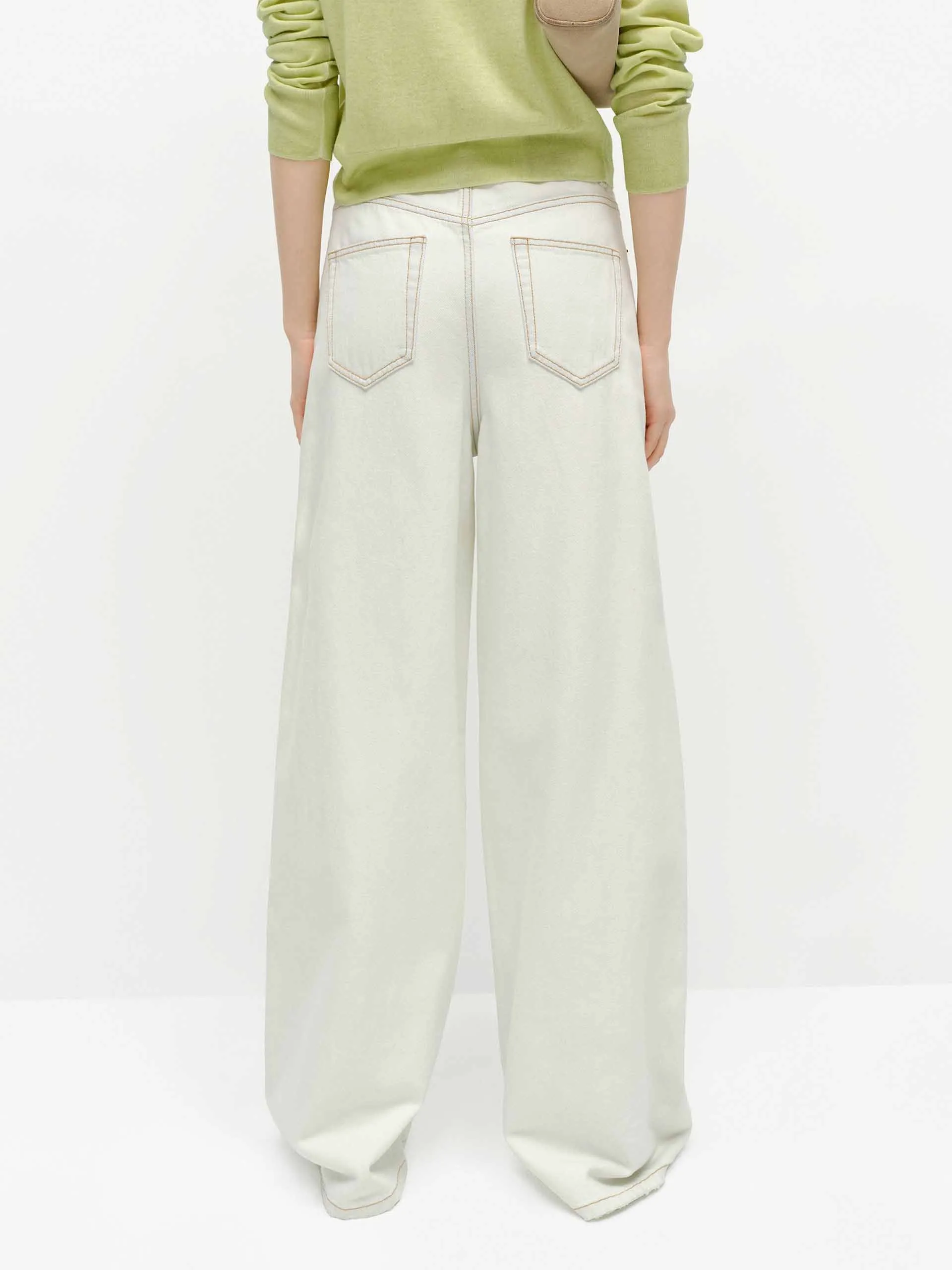 Relaxed Straight Leg Jeans sold by Mo&Co product image thumbnail 3