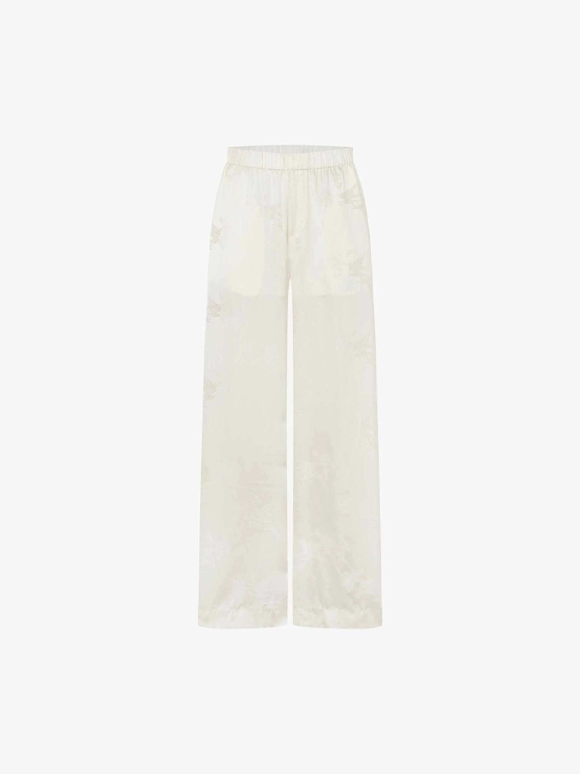 Elasticated Waistband Jacquard Trousers sold by Mo&Co product image thumbnail 5