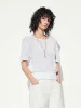 Cotton Linen Knitted Top sold by Mo&Co